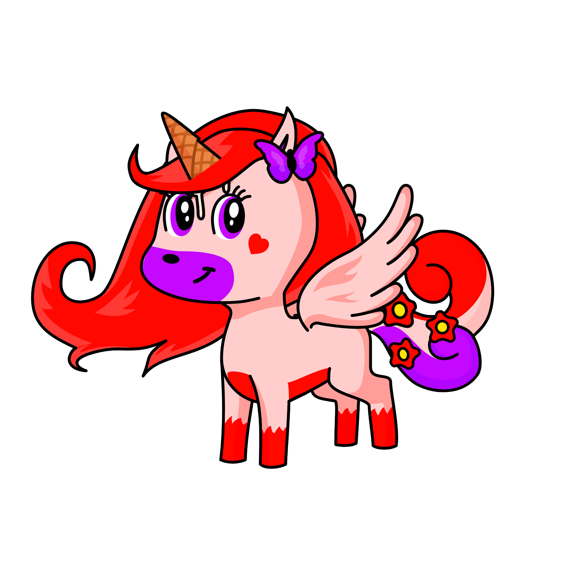 Spring🌺🌸🌹🌷🌼🌻, the unicorn
