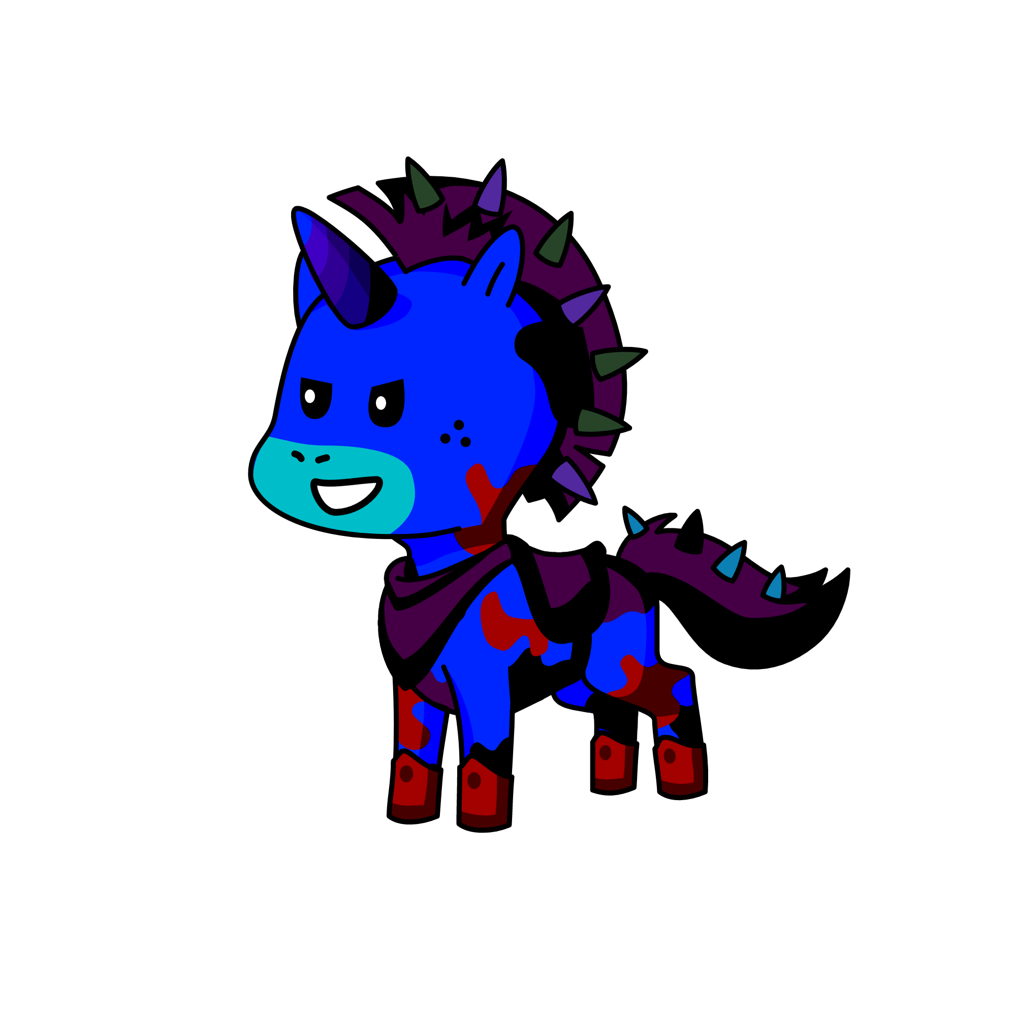 Darkius, the unicorn