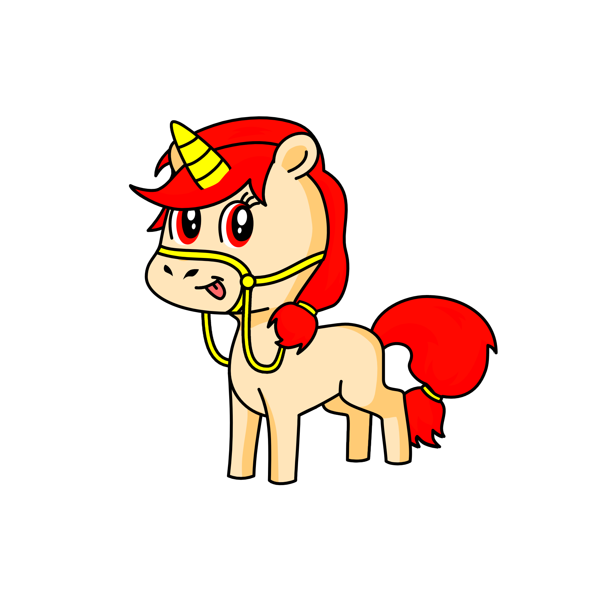 spotted mushroom, the unicorn