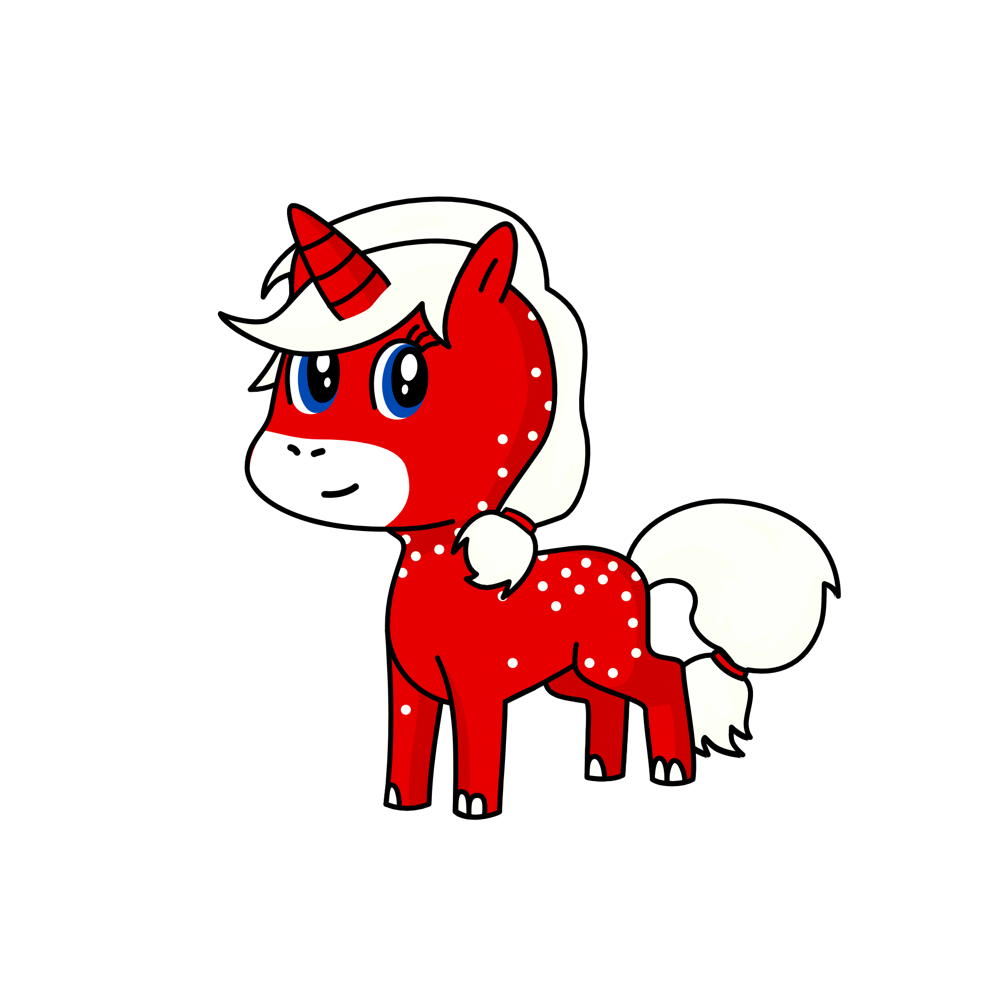 Mushroom, the unicorn