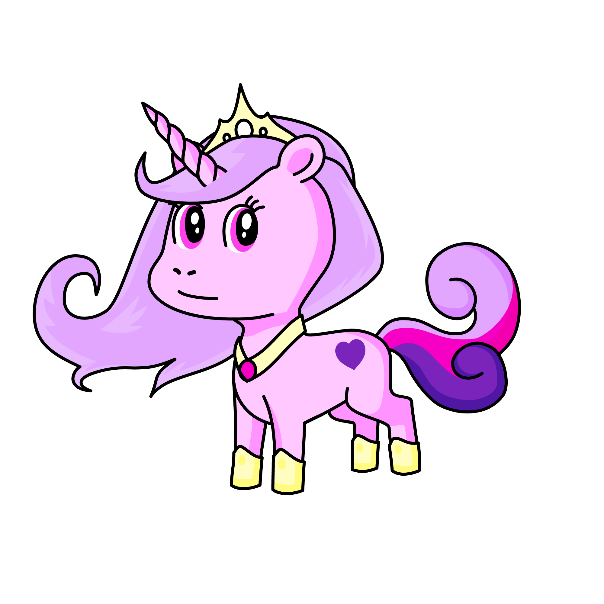 Sweetie belle, the unicorn