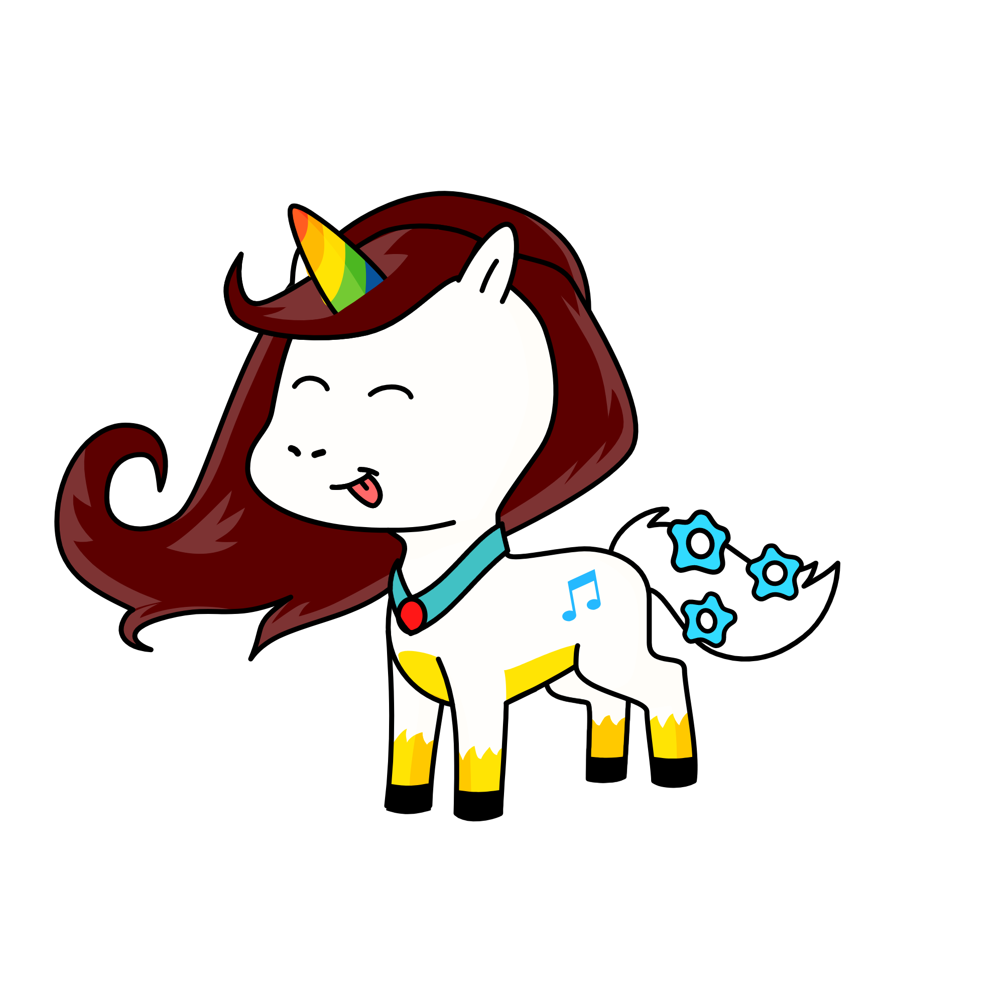 Sophia, the unicorn