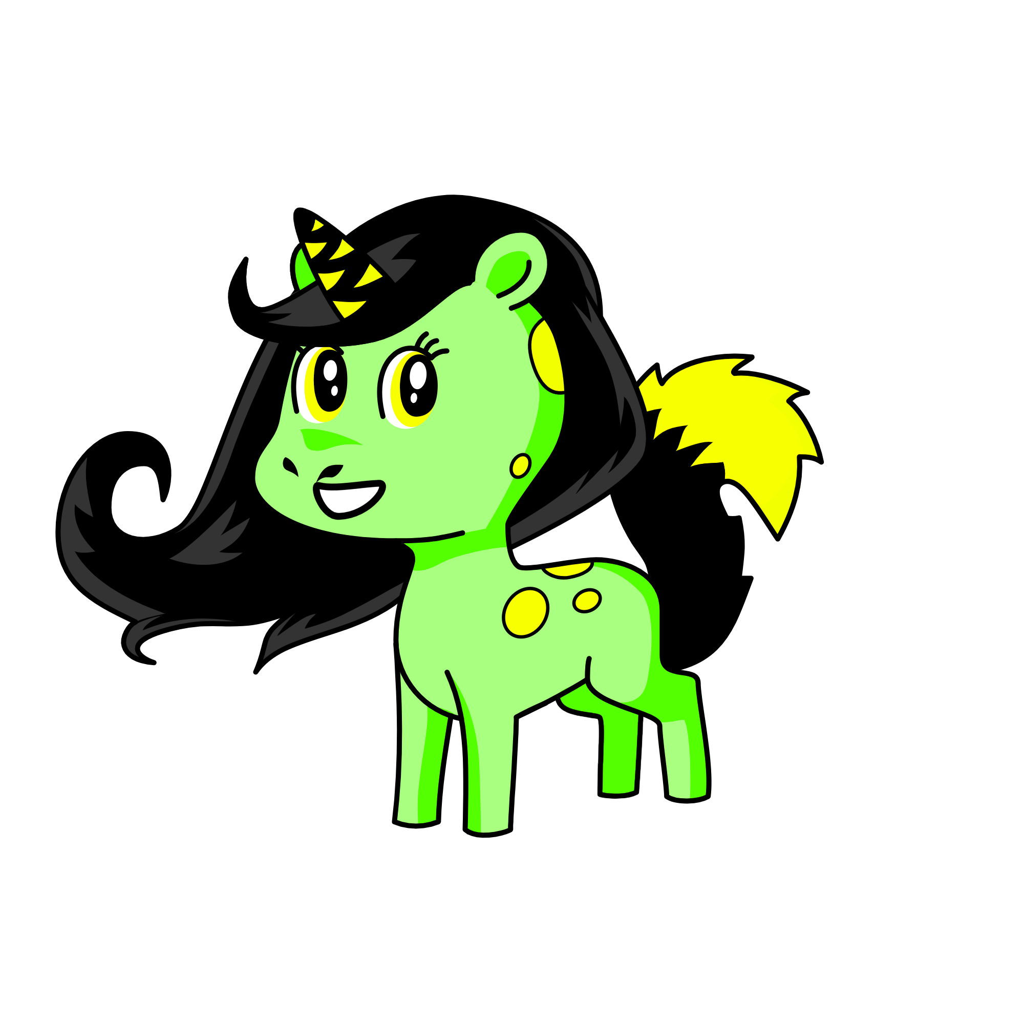 spotted piranna plant, the unicorn
