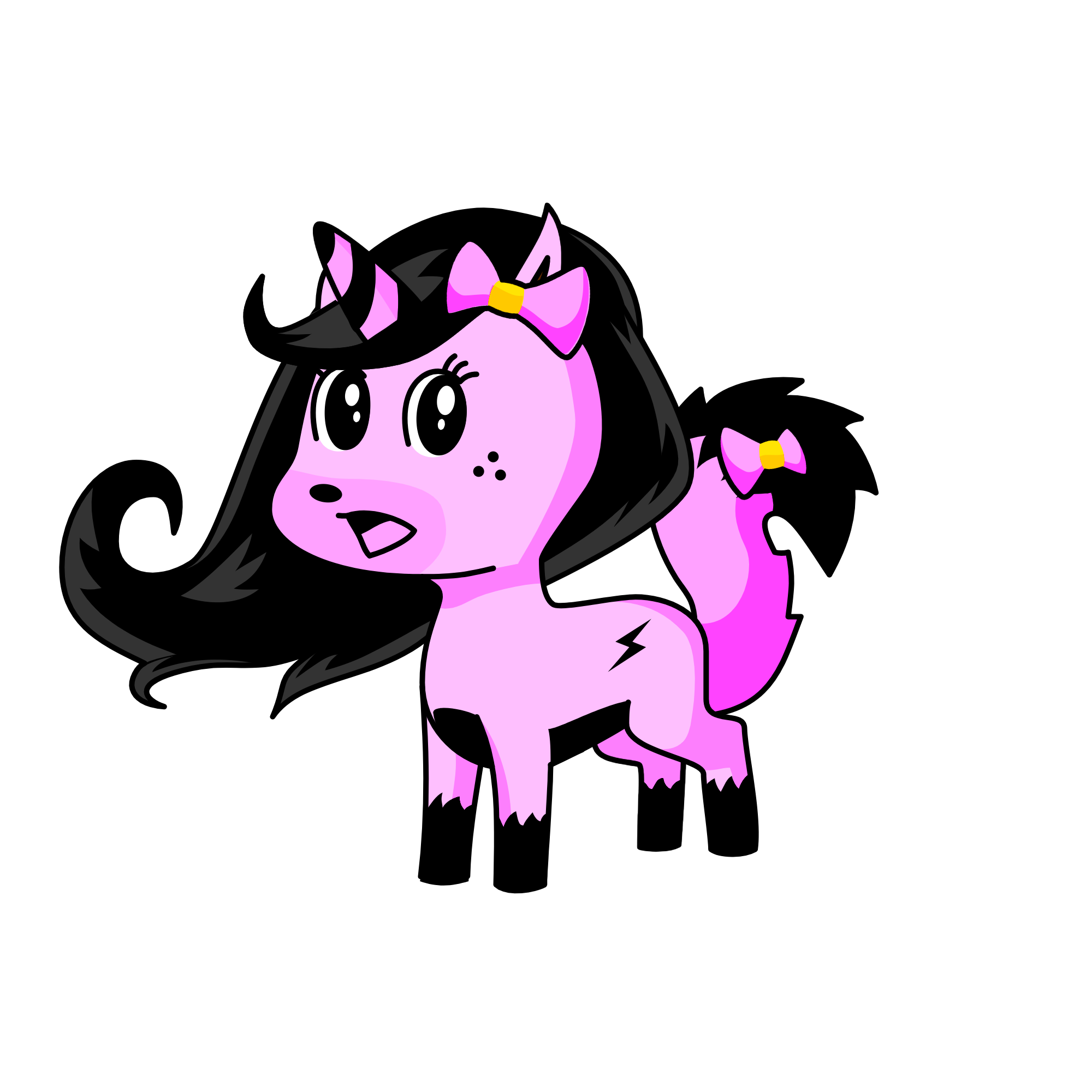 =) or )=, the unicorn