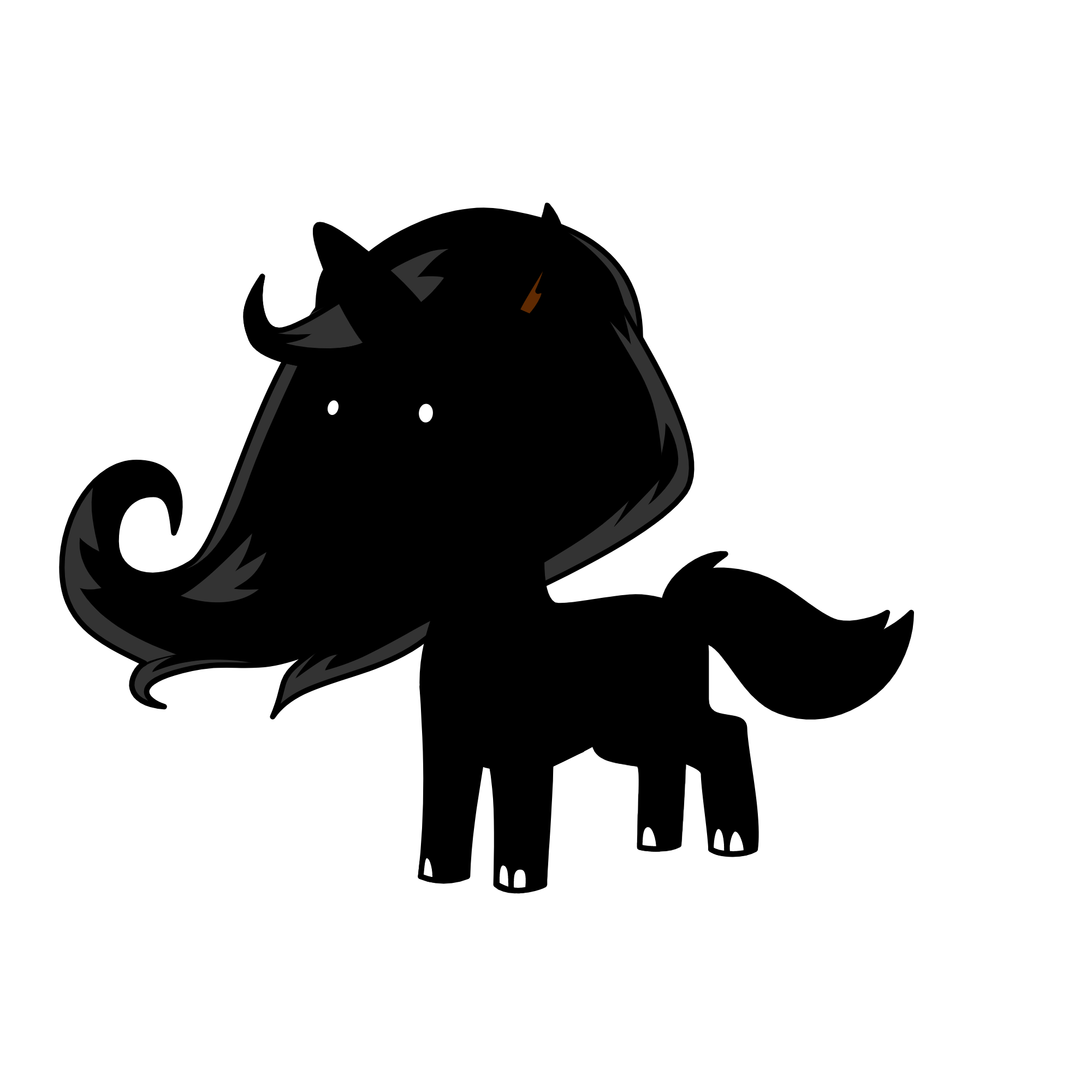 ooo spoopy, the unicorn