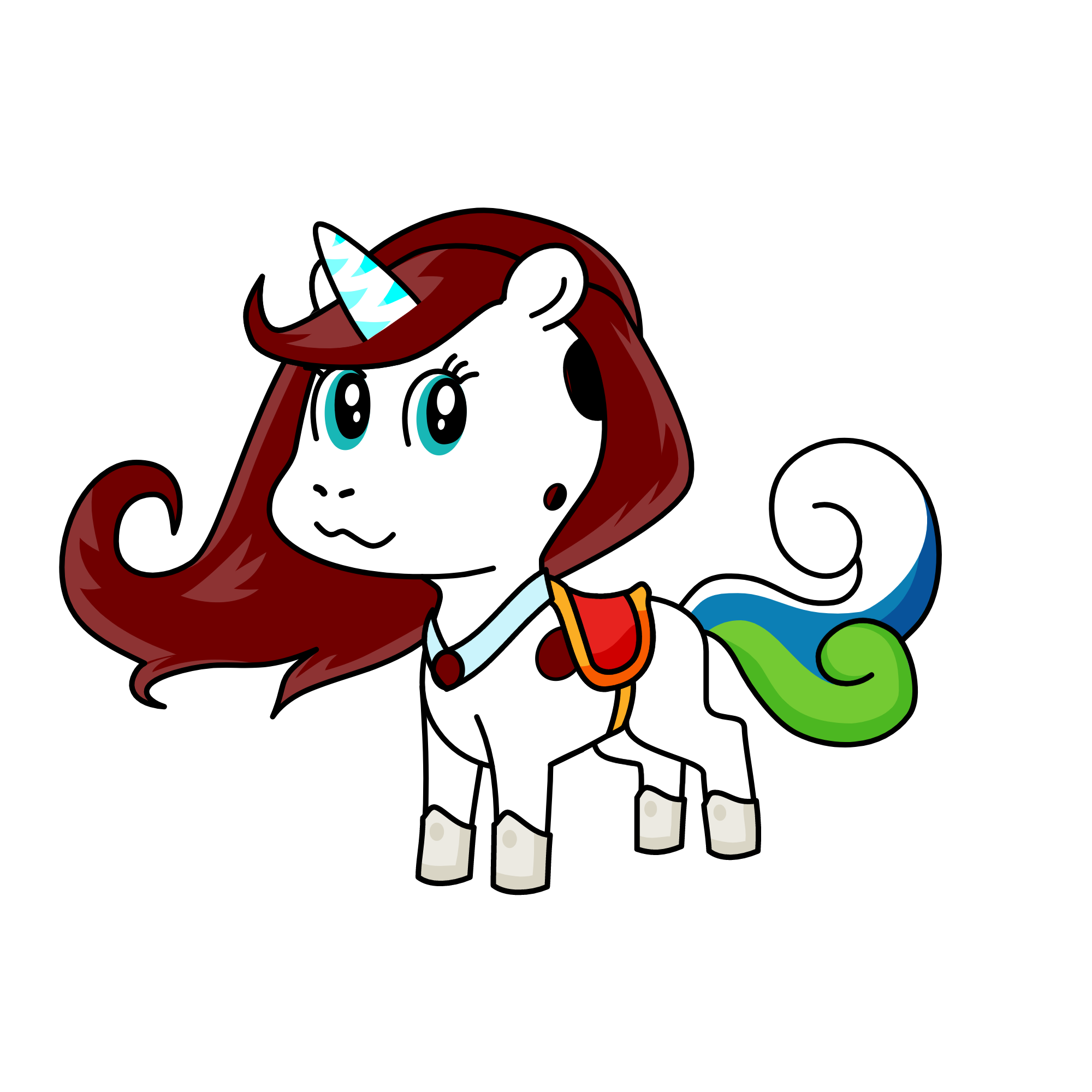 Warrior Unicorn, the unicorn