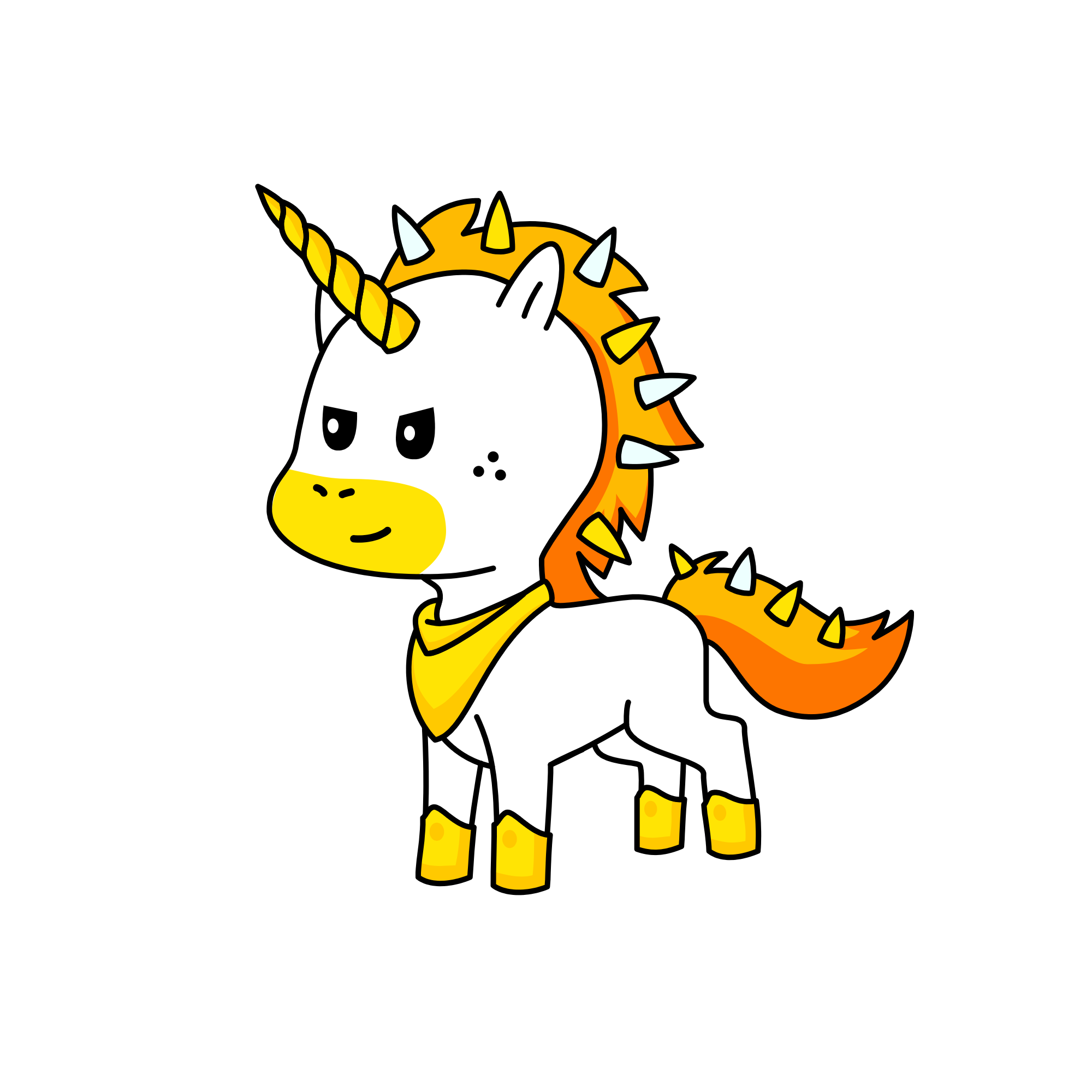 Sunny, the unicorn