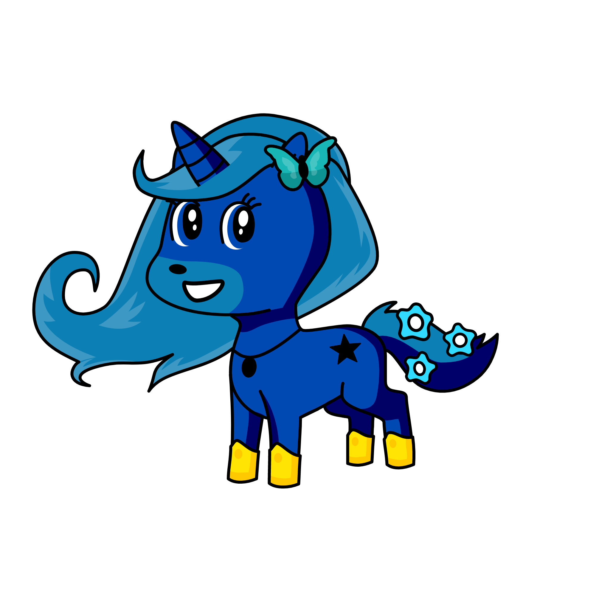 luna, the unicorn