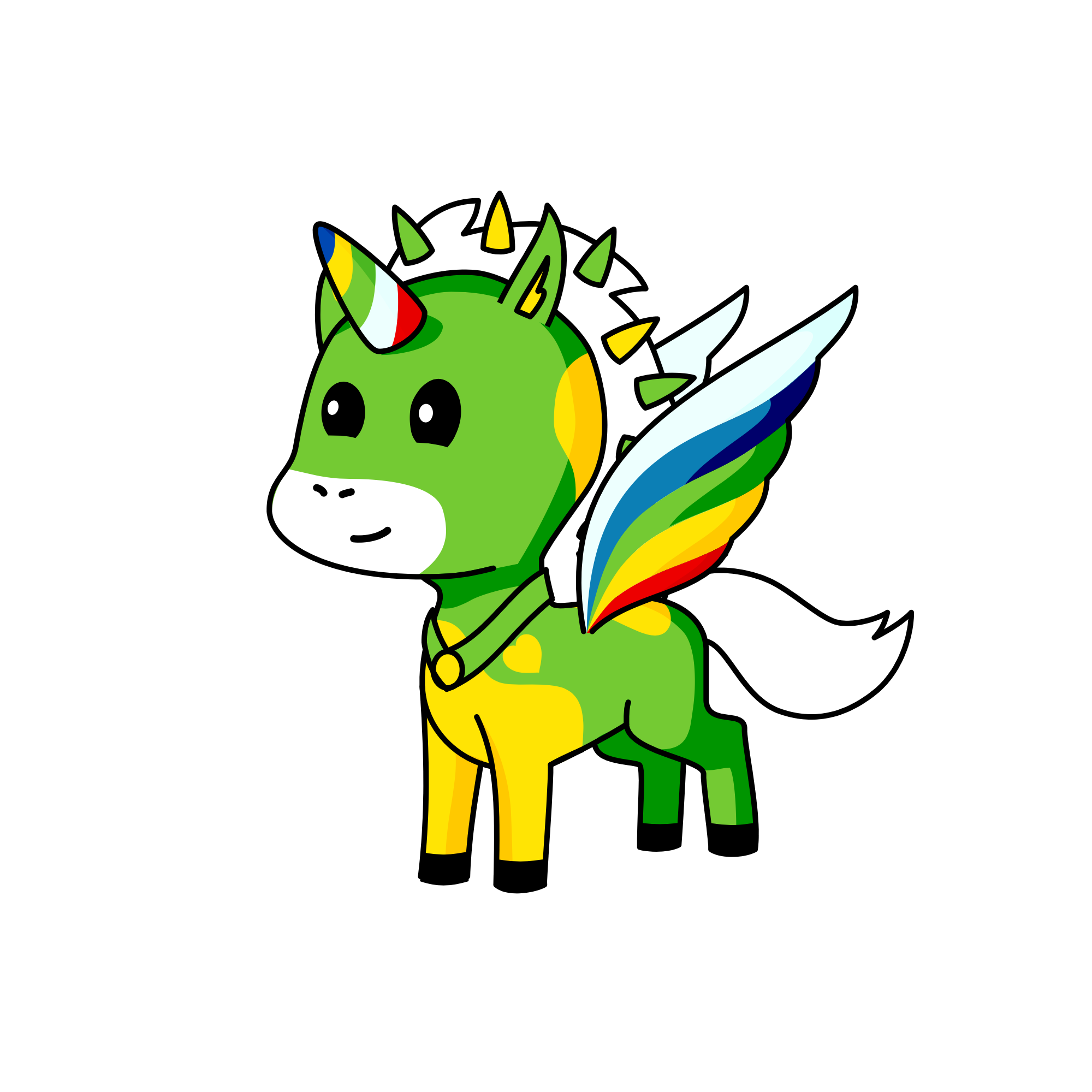 Moonnight, the unicorn