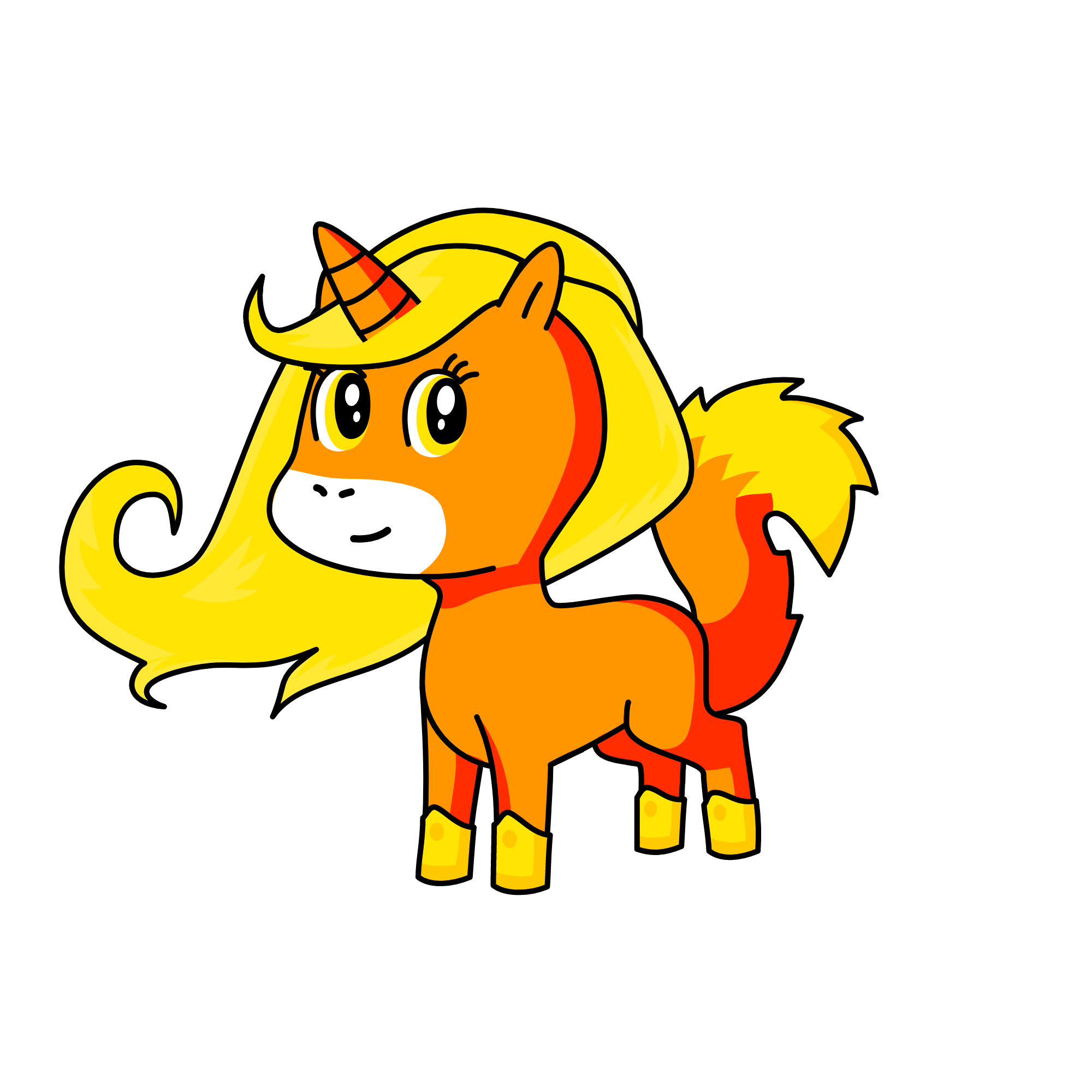baby bee, the unicorn