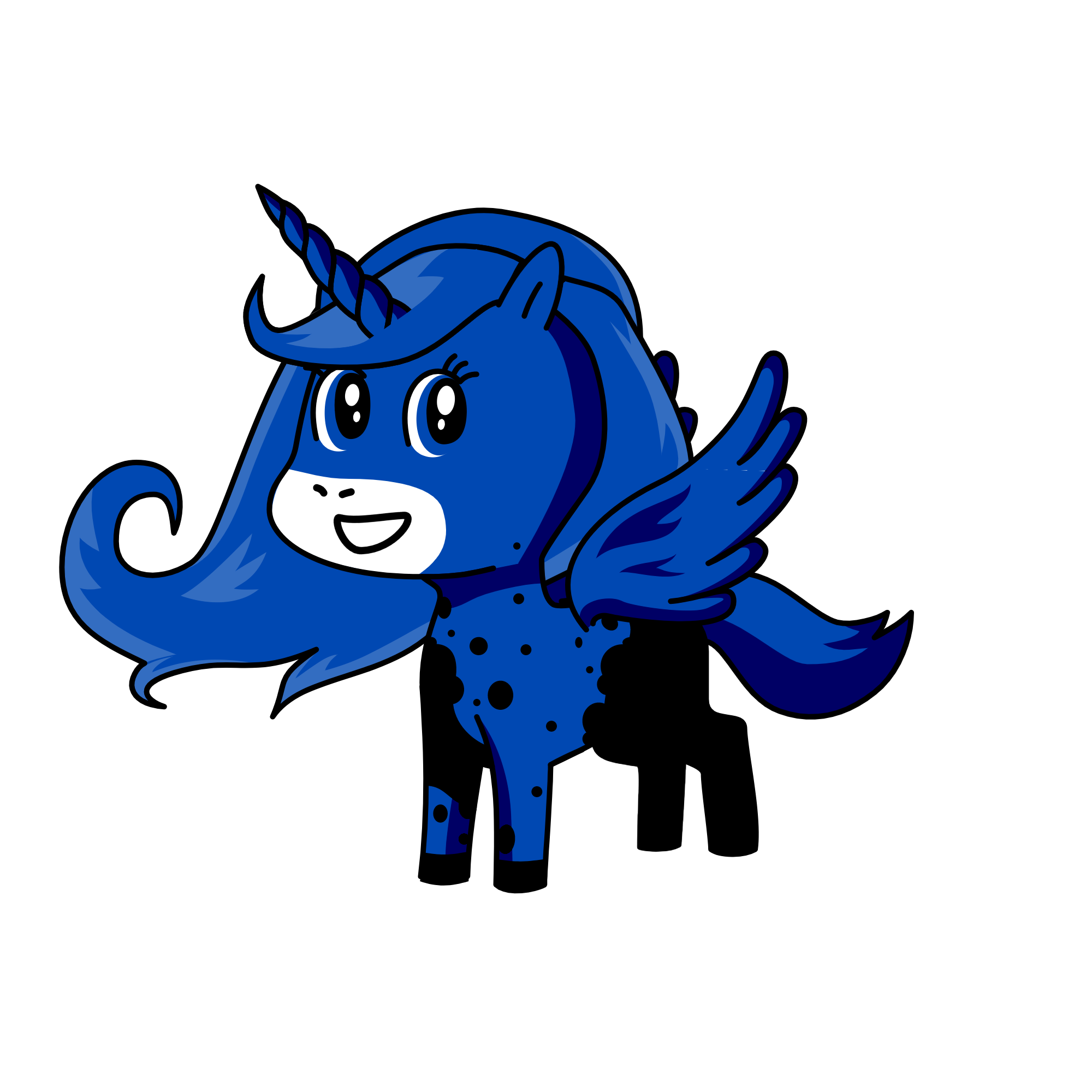 princess luna, the unicorn