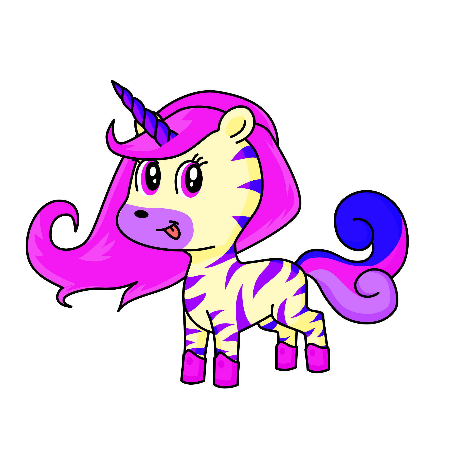 Evi, the unicorn