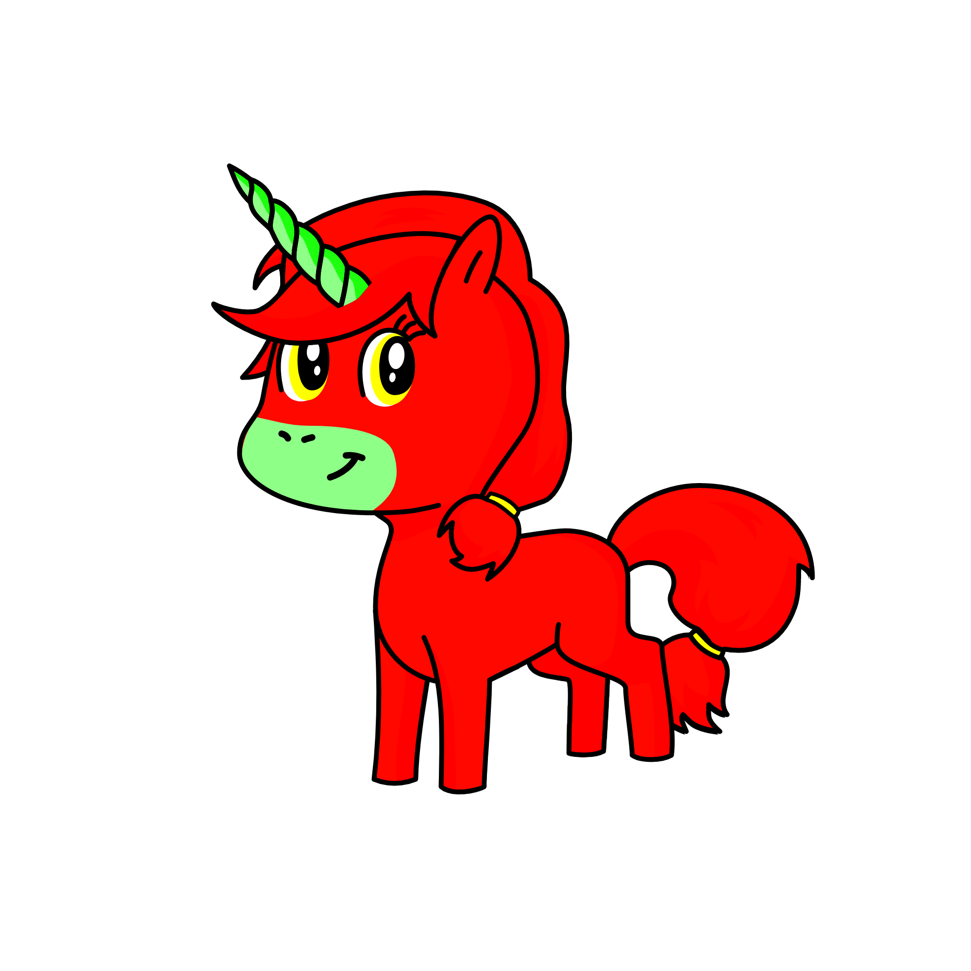 magic spaceship, the unicorn