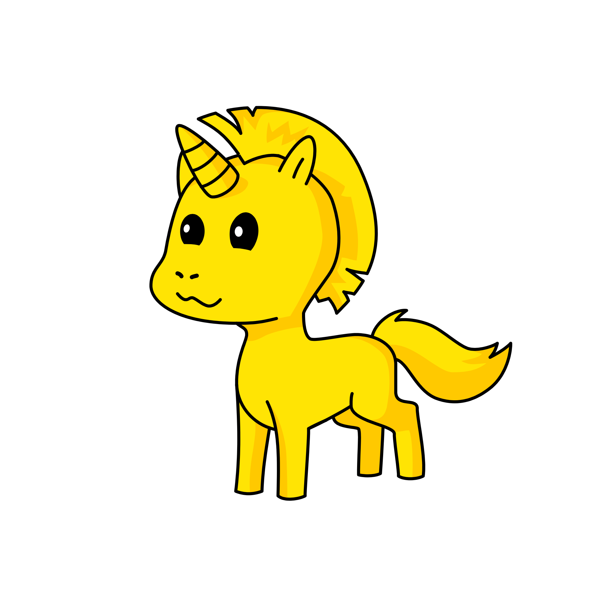 Sun Flight, the unicorn
