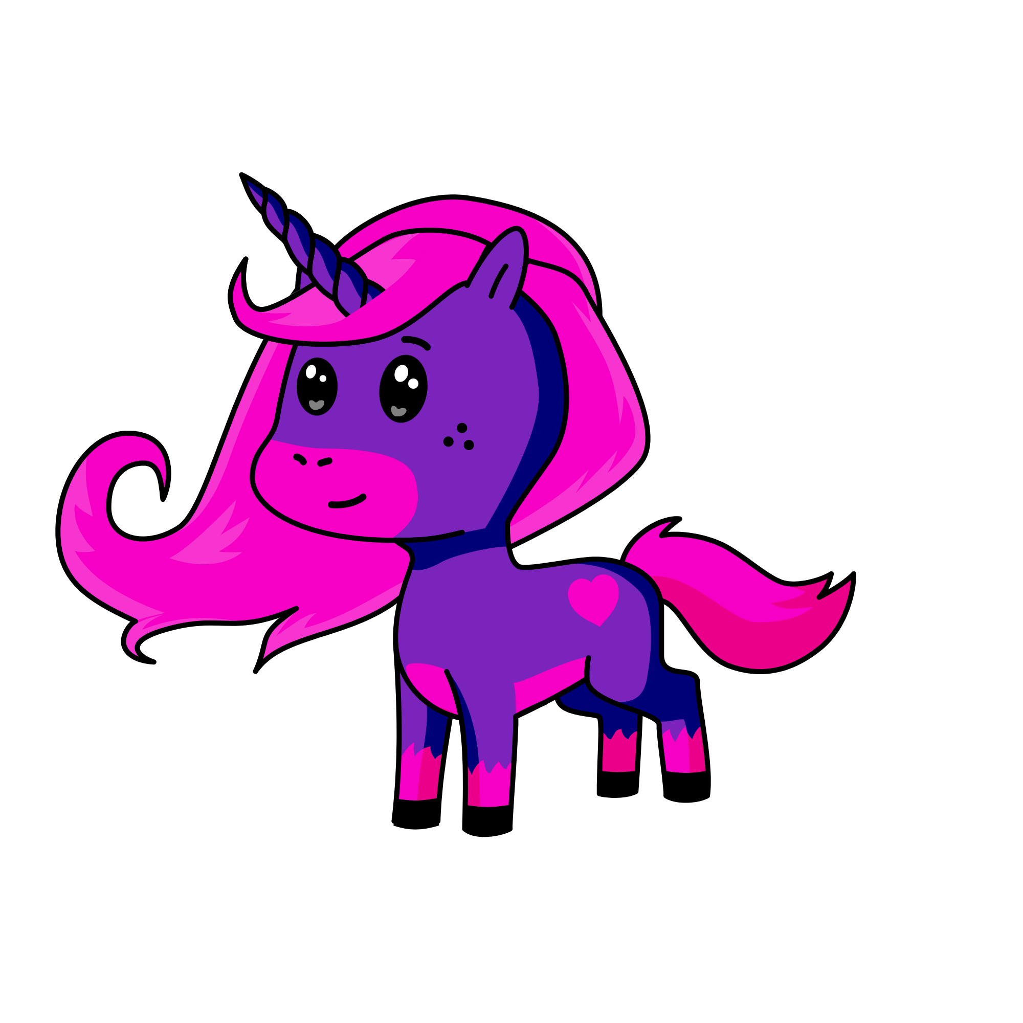 Tag, the unicorn