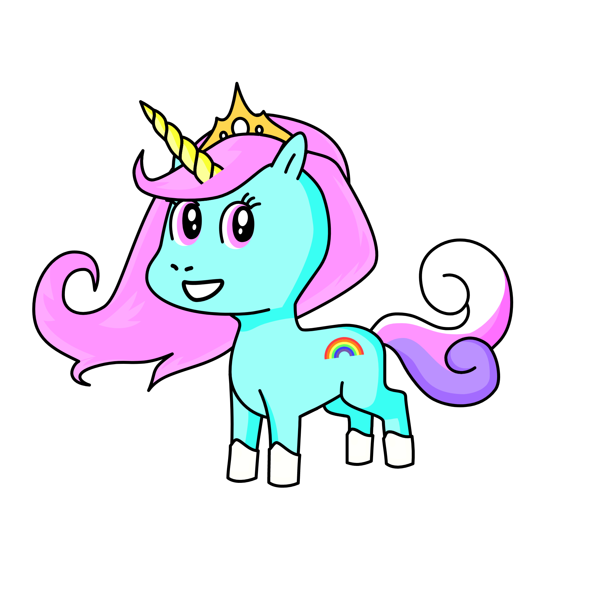 cotton candy, the unicorn