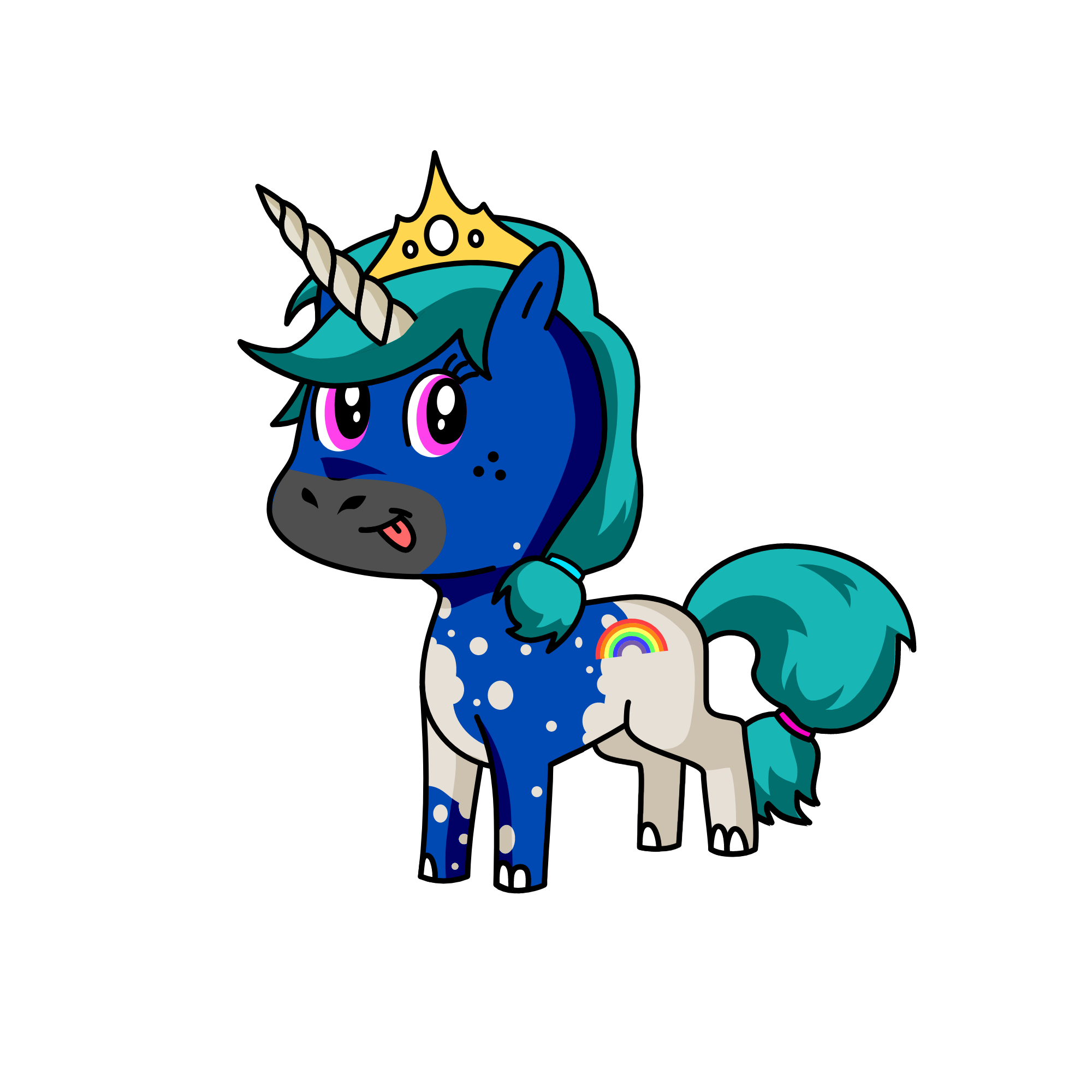 Popcorn, the unicorn