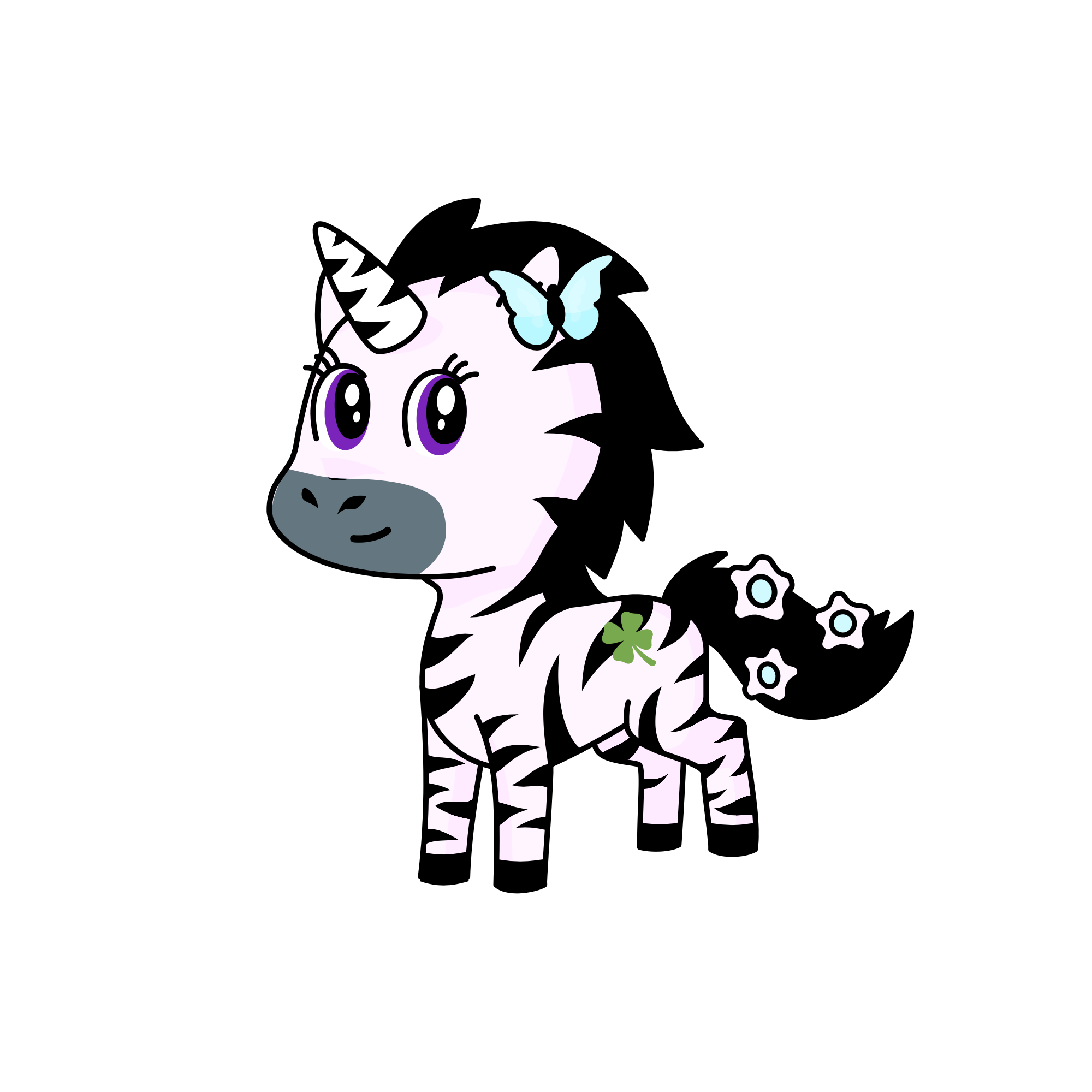 Blurra, the unicorn