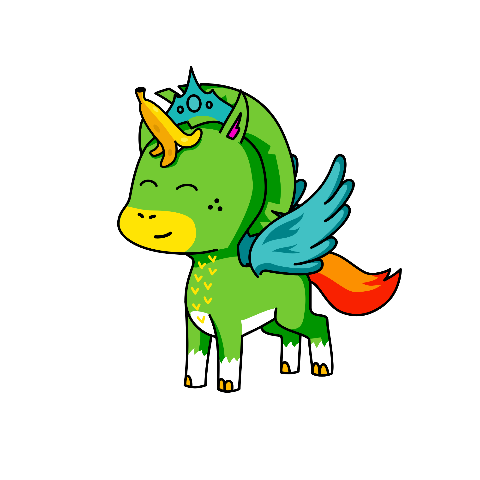 Banana , the unicorn
