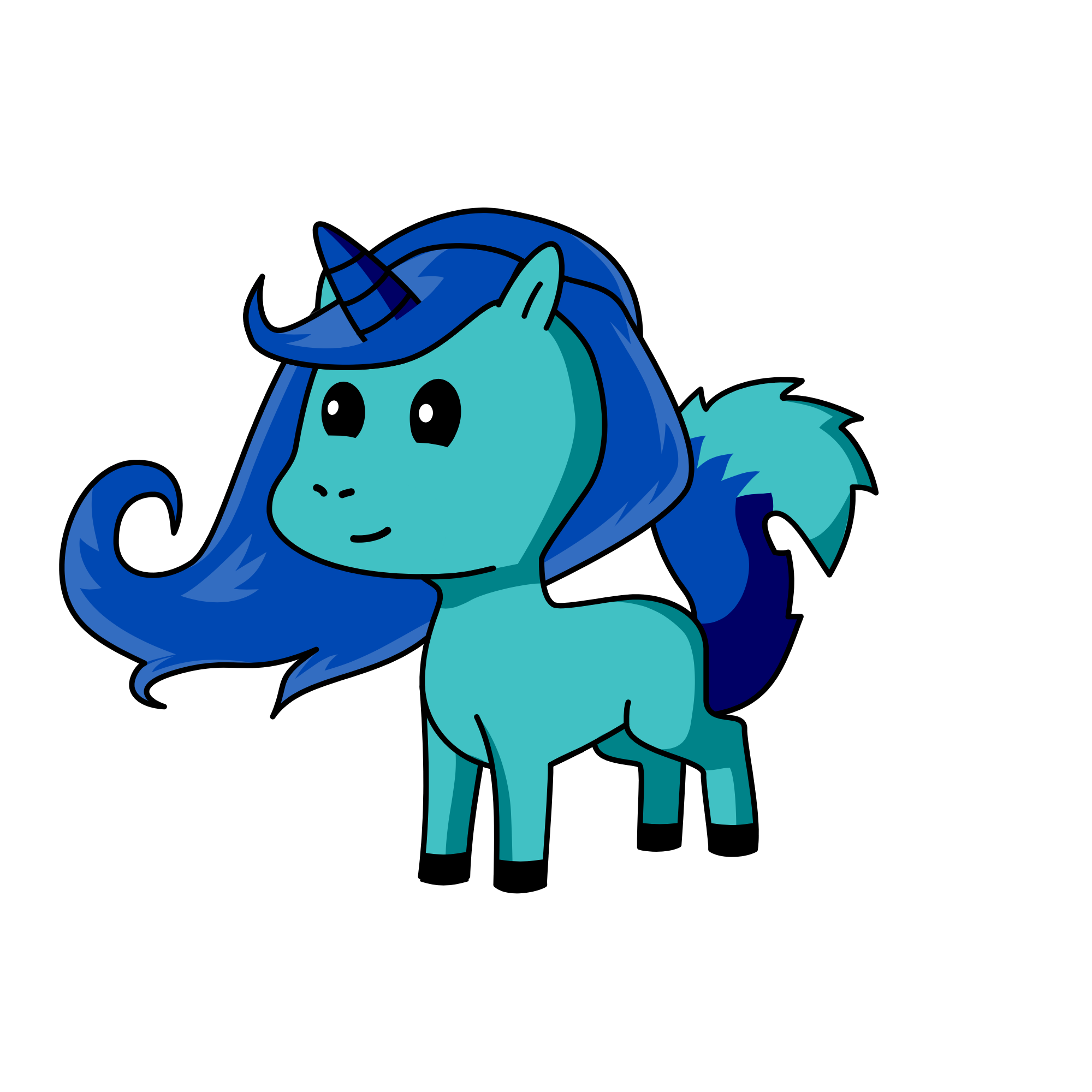 Colon, the unicorn