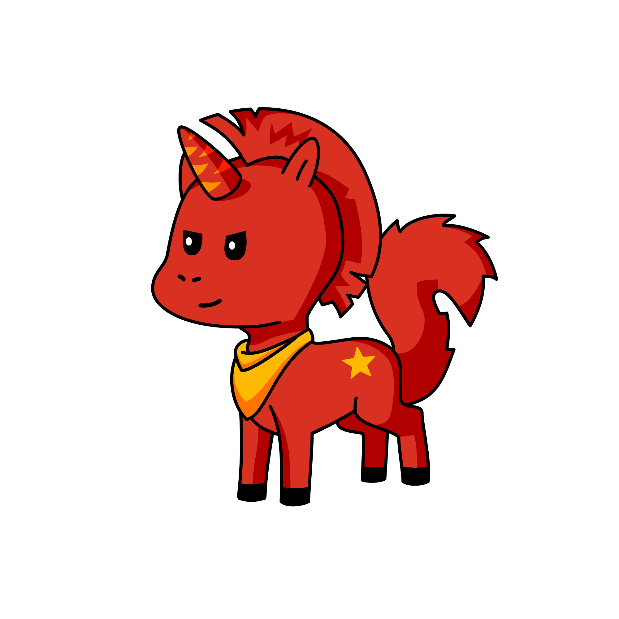 Colon, the unicorn