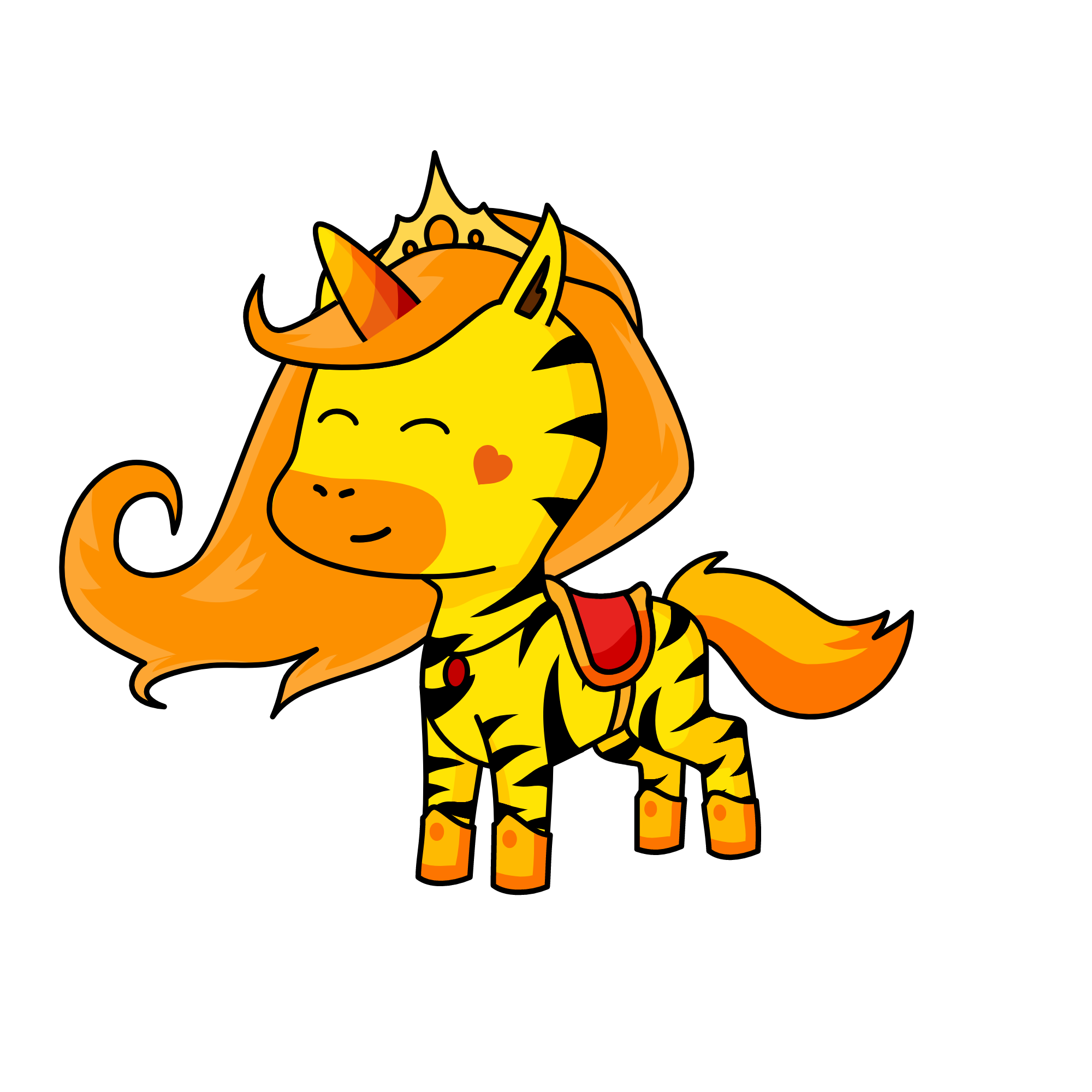 sandy, the unicorn