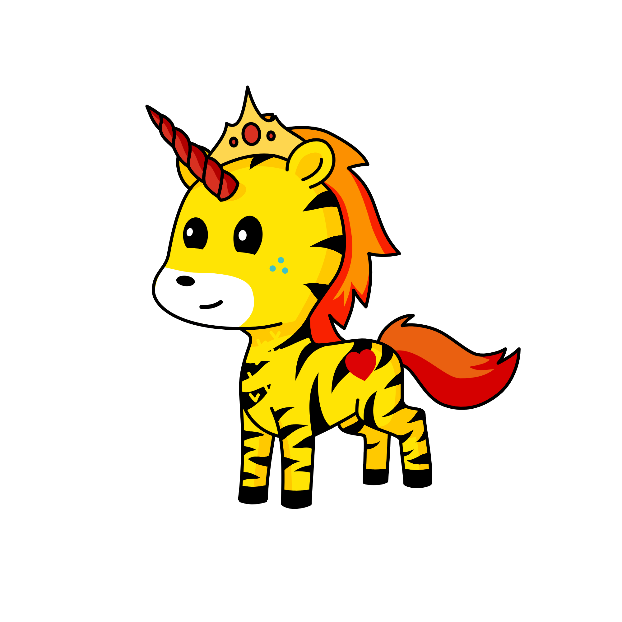 louve, the unicorn