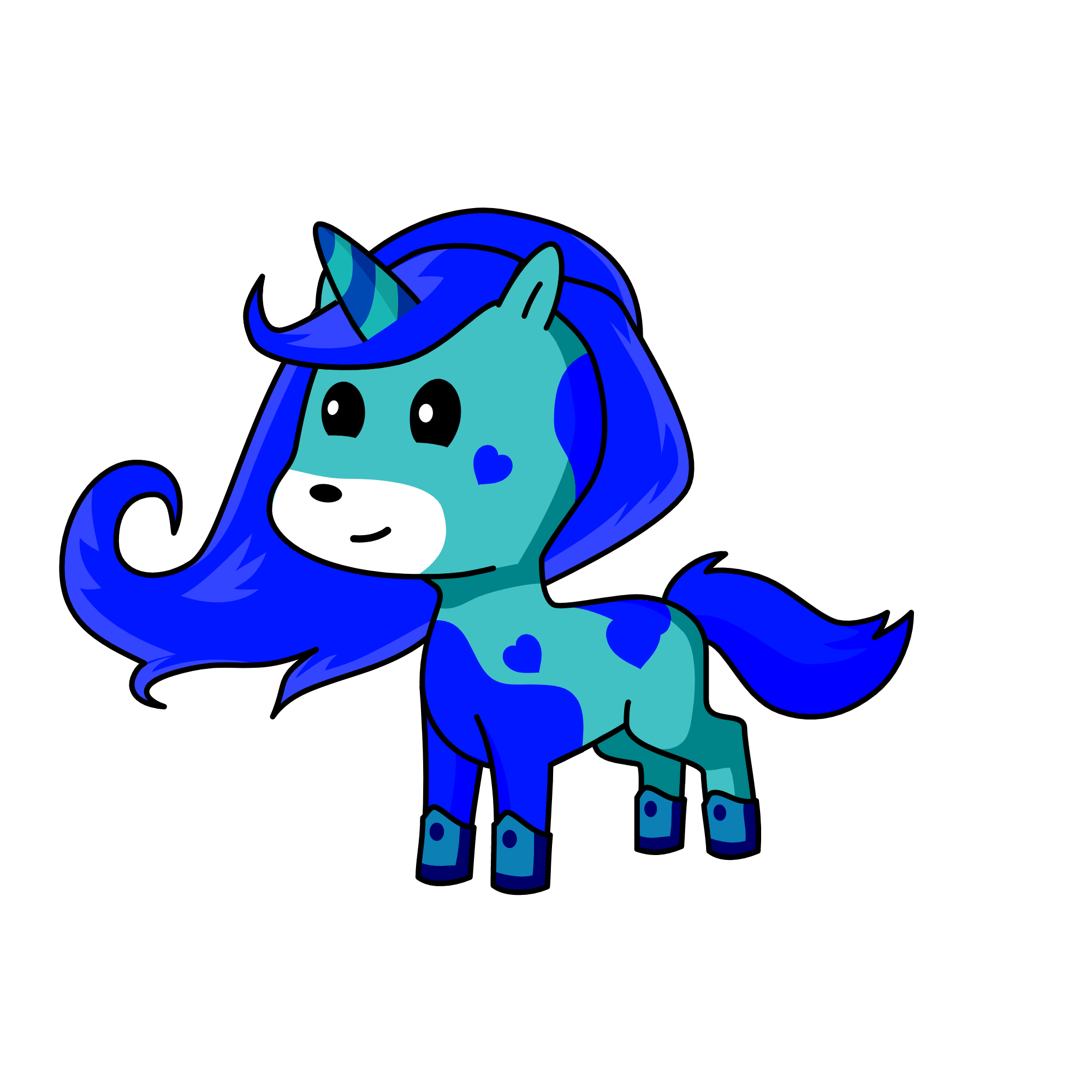 Frostellia, the unicorn