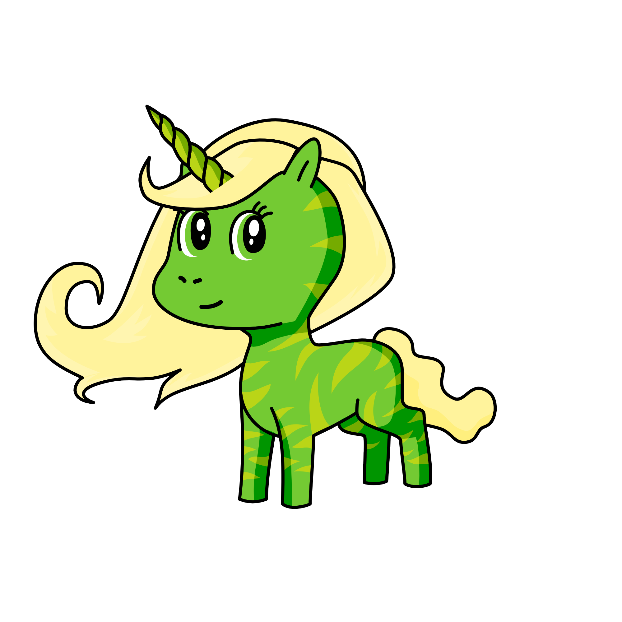 cupcake, the unicorn