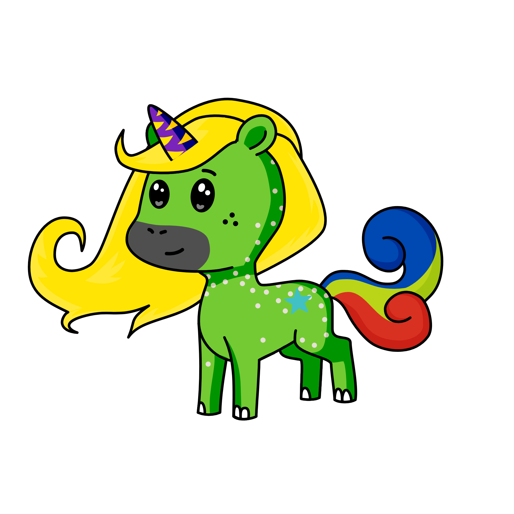 Mickey, the unicorn