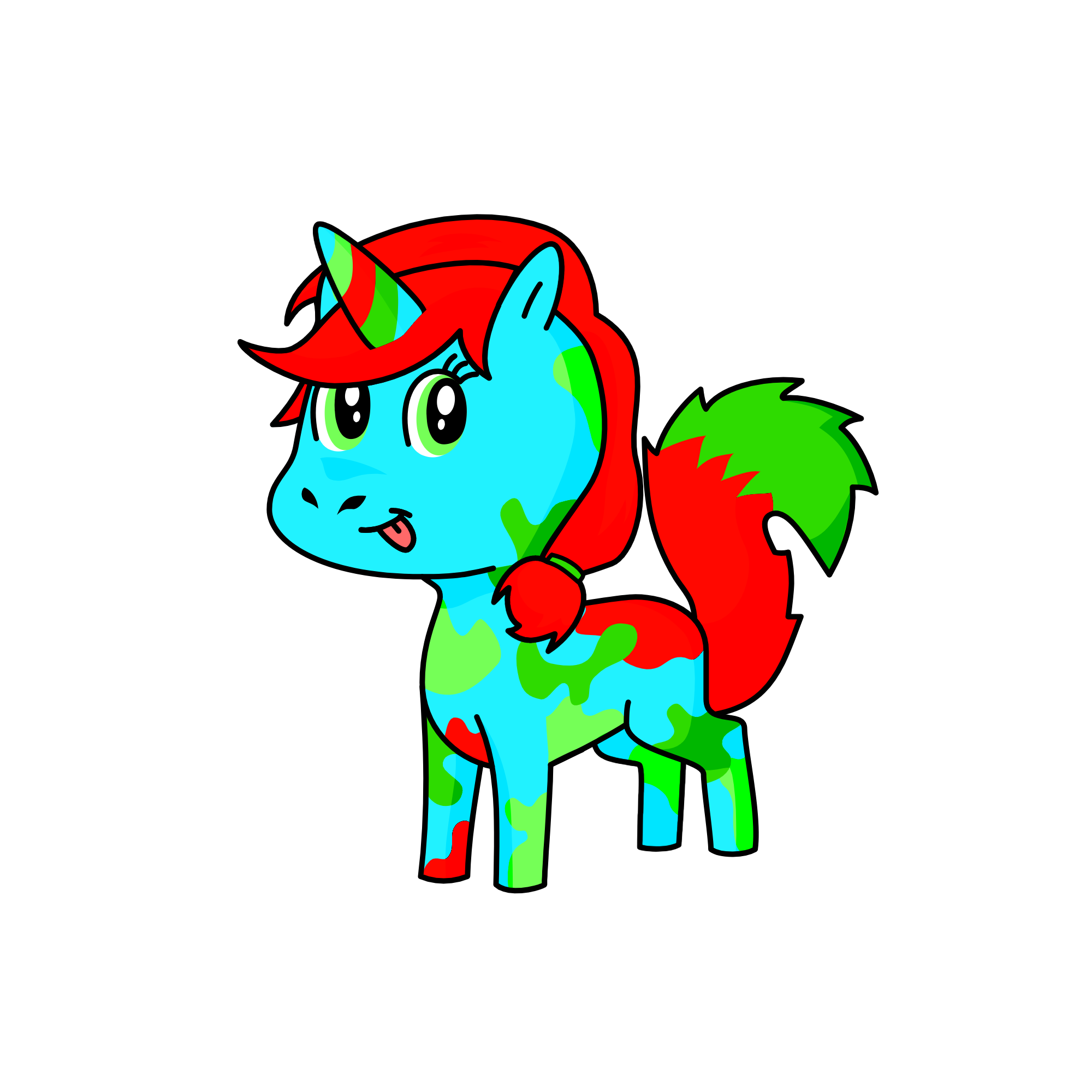 gumball machine, the unicorn