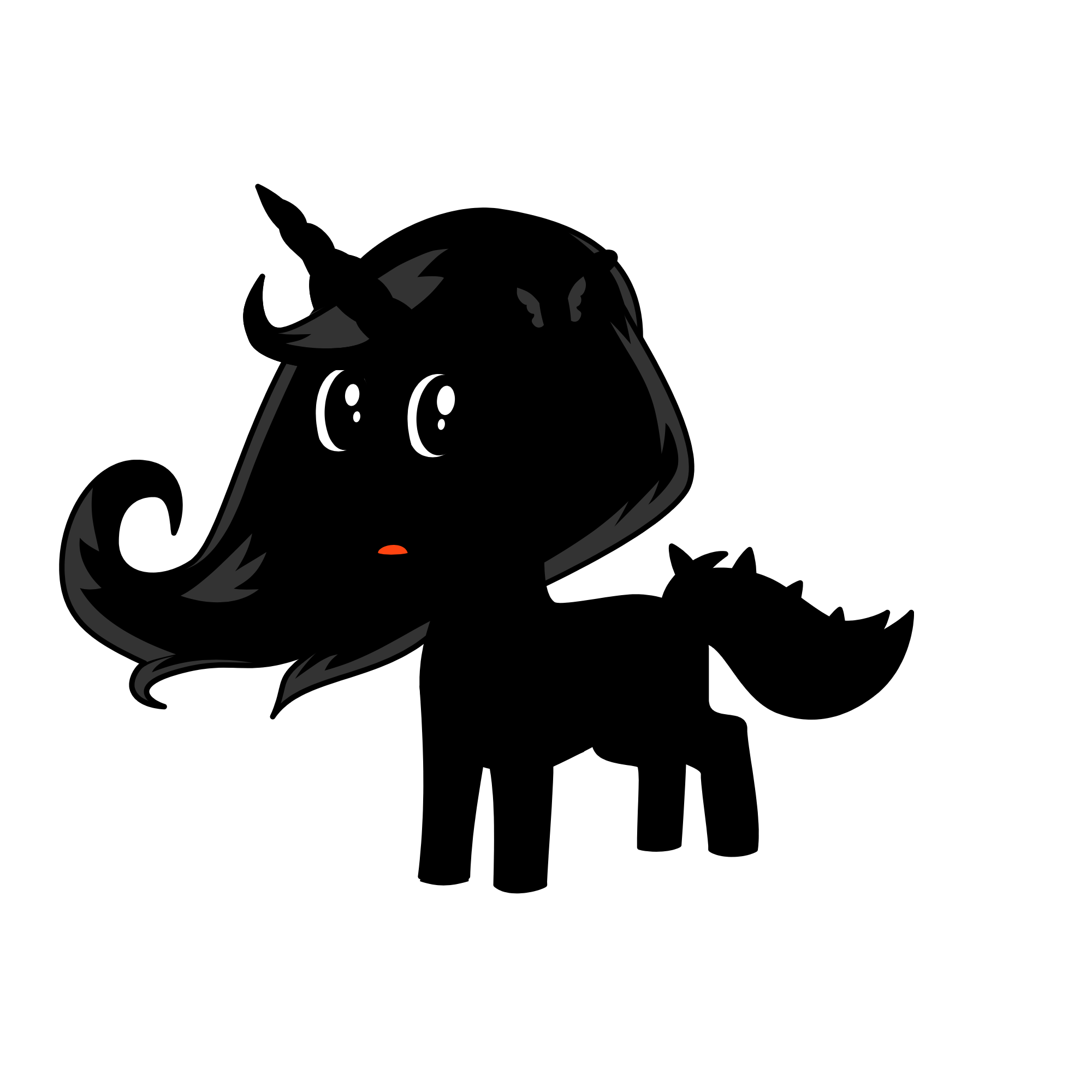 Darkness, the unicorn