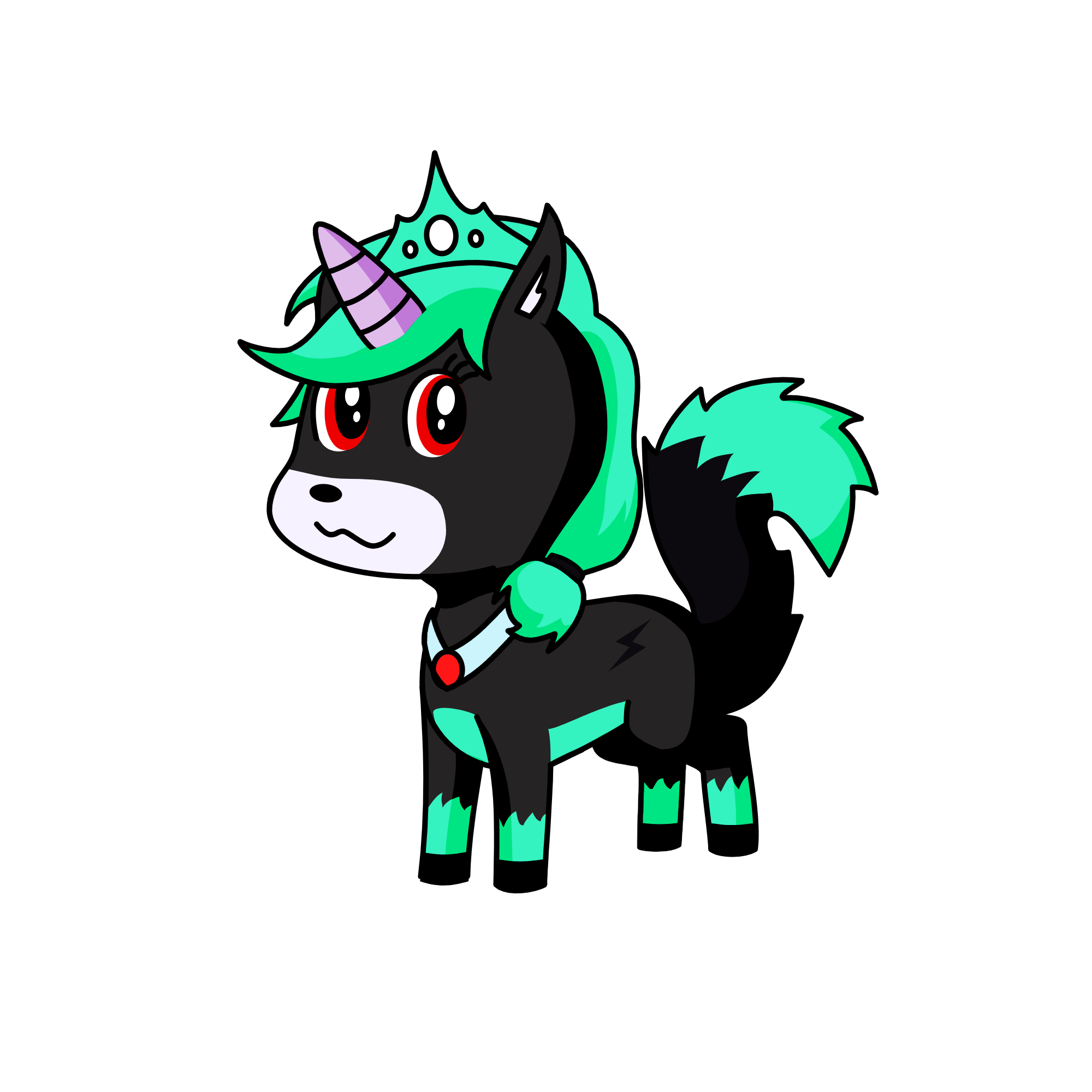 flame, the unicorn