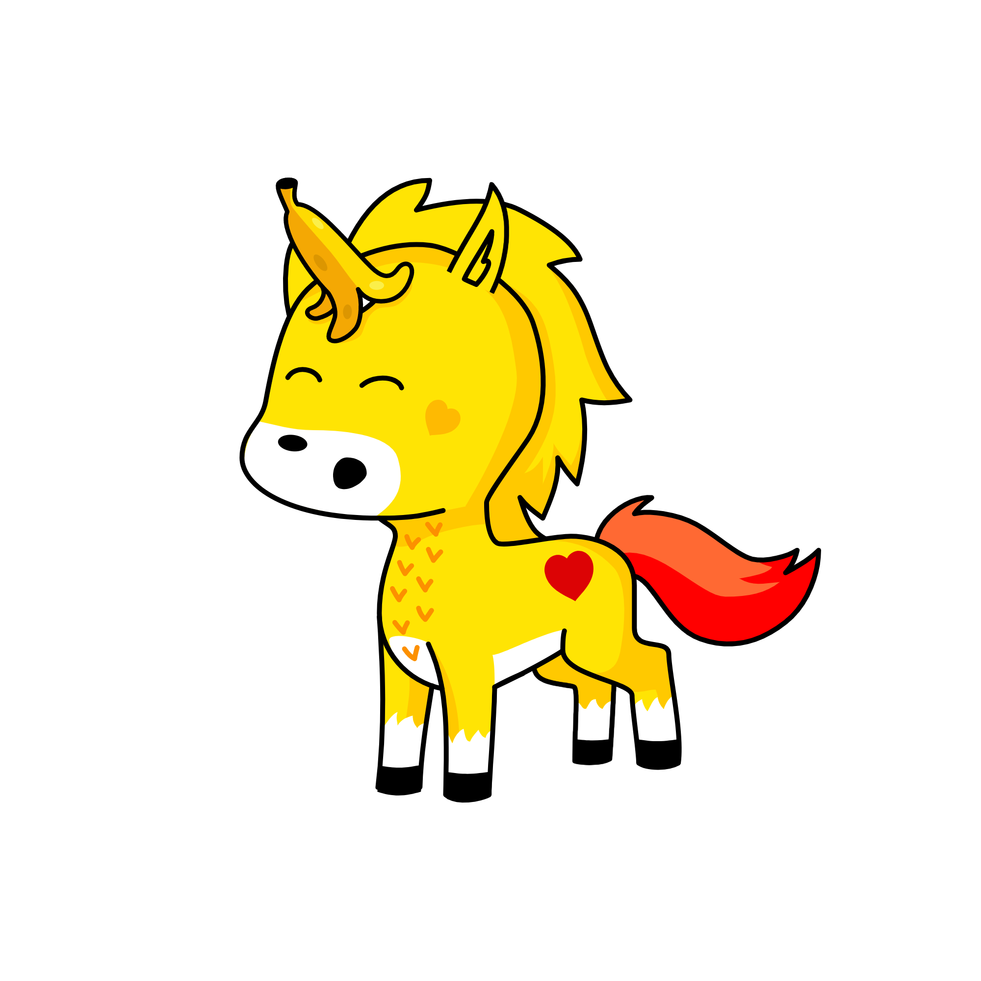 blinf, the unicorn