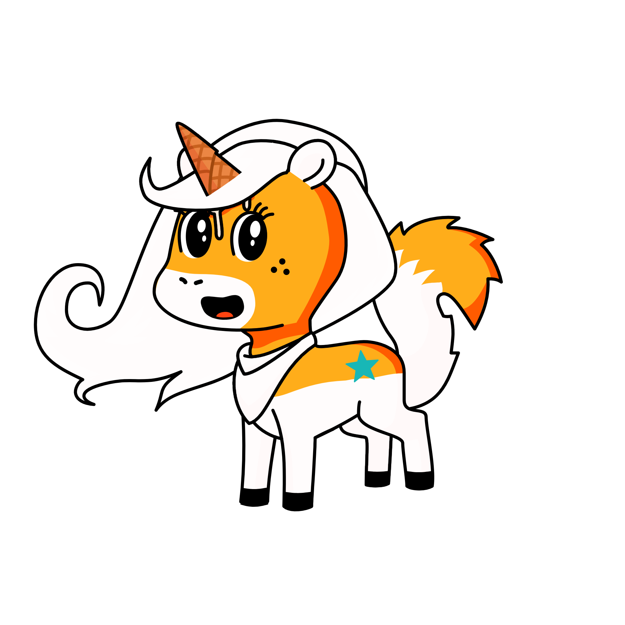 blink, the unicorn