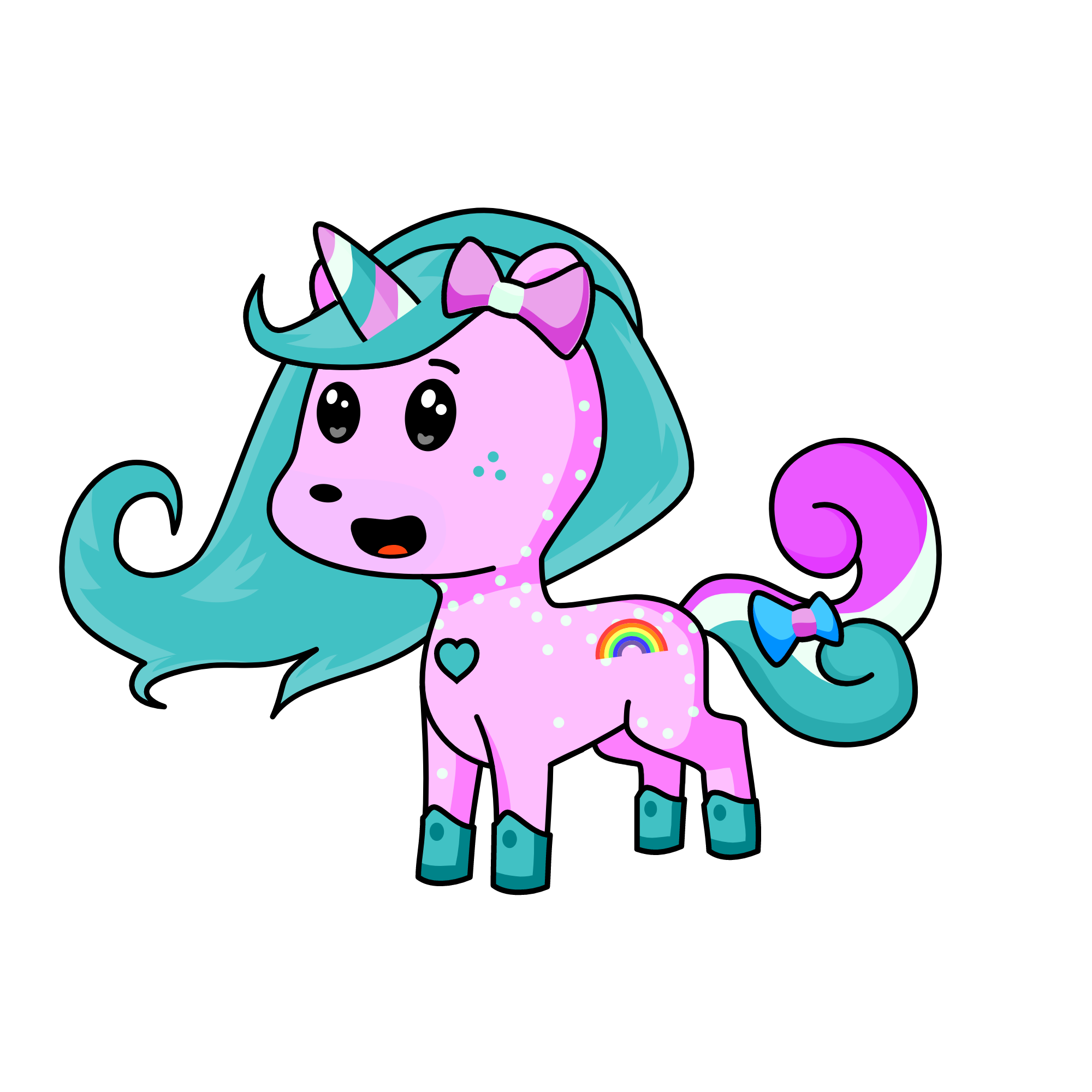 Cotton Candy, the unicorn