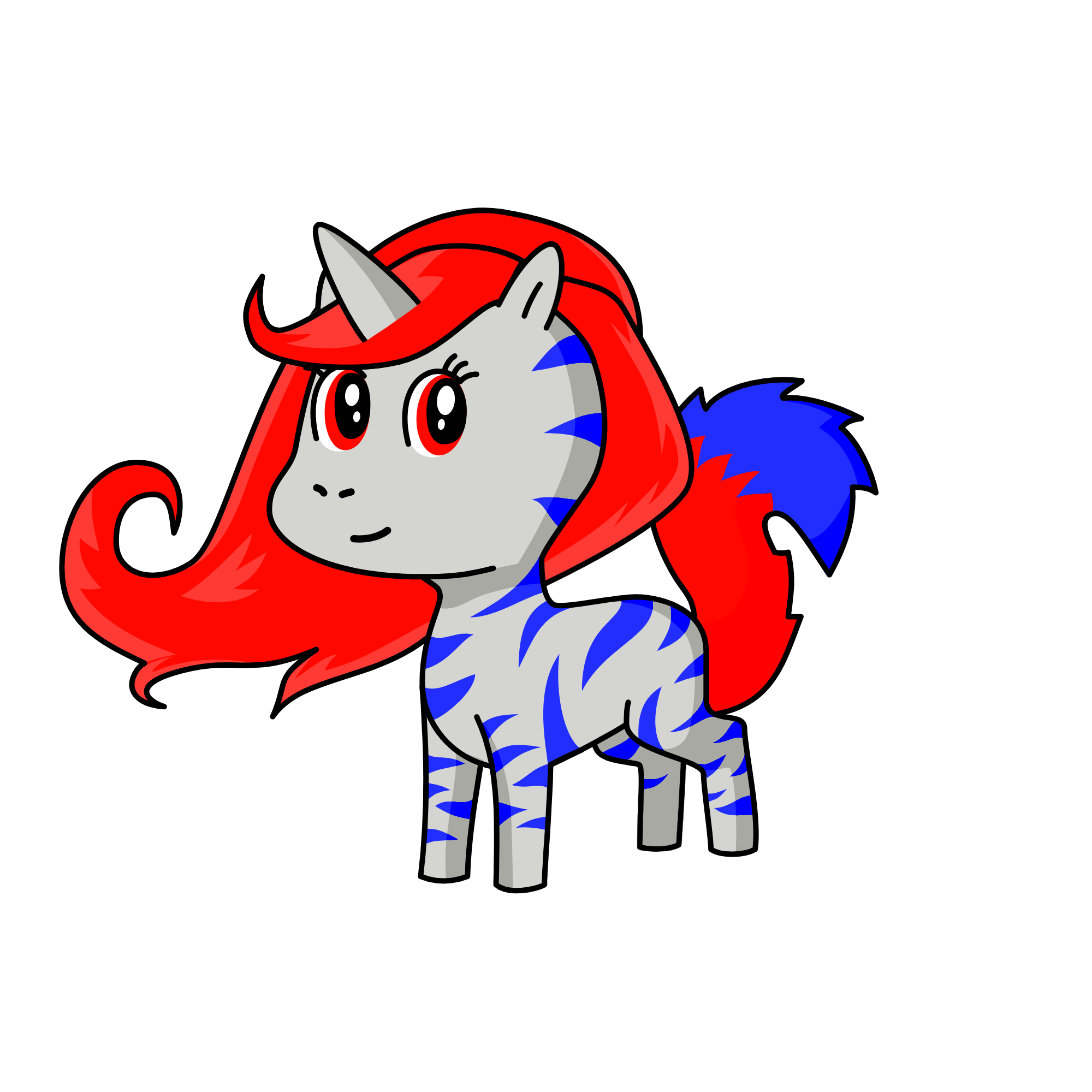 acro bot, the unicorn
