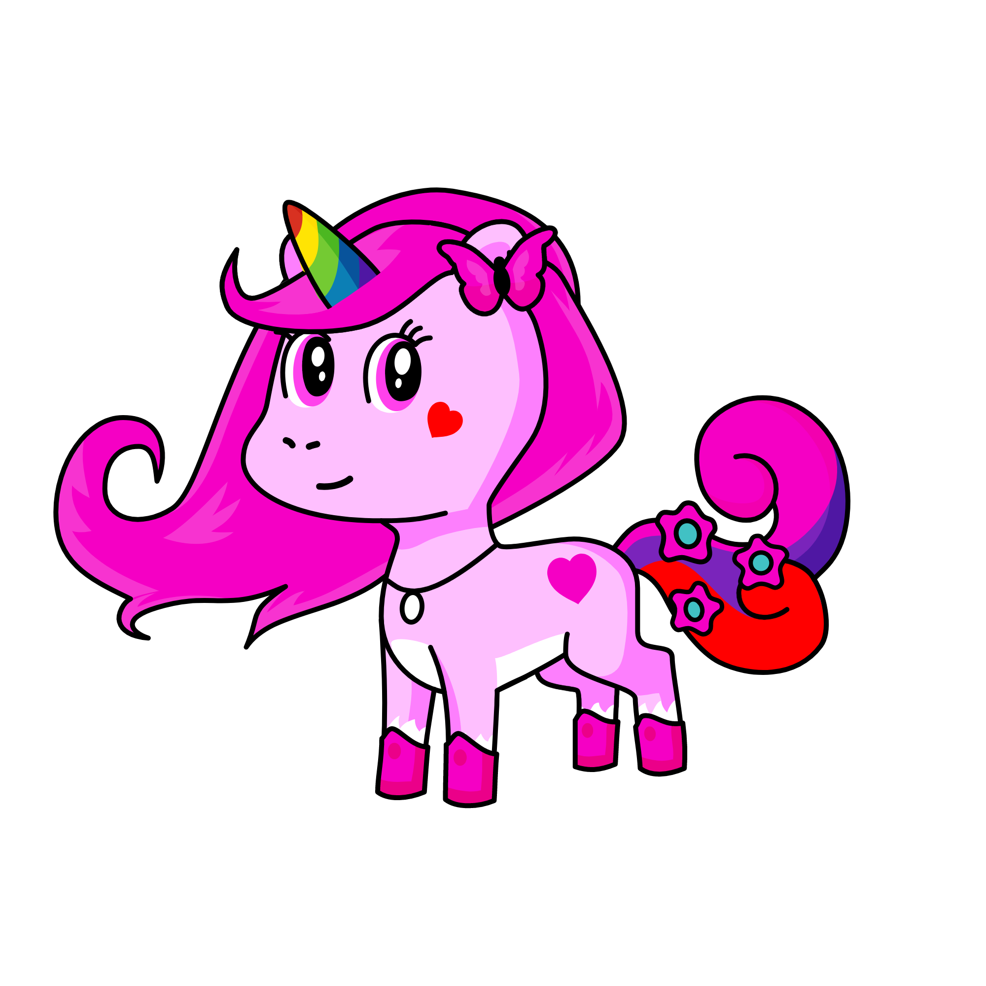 felishia uni, the unicorn