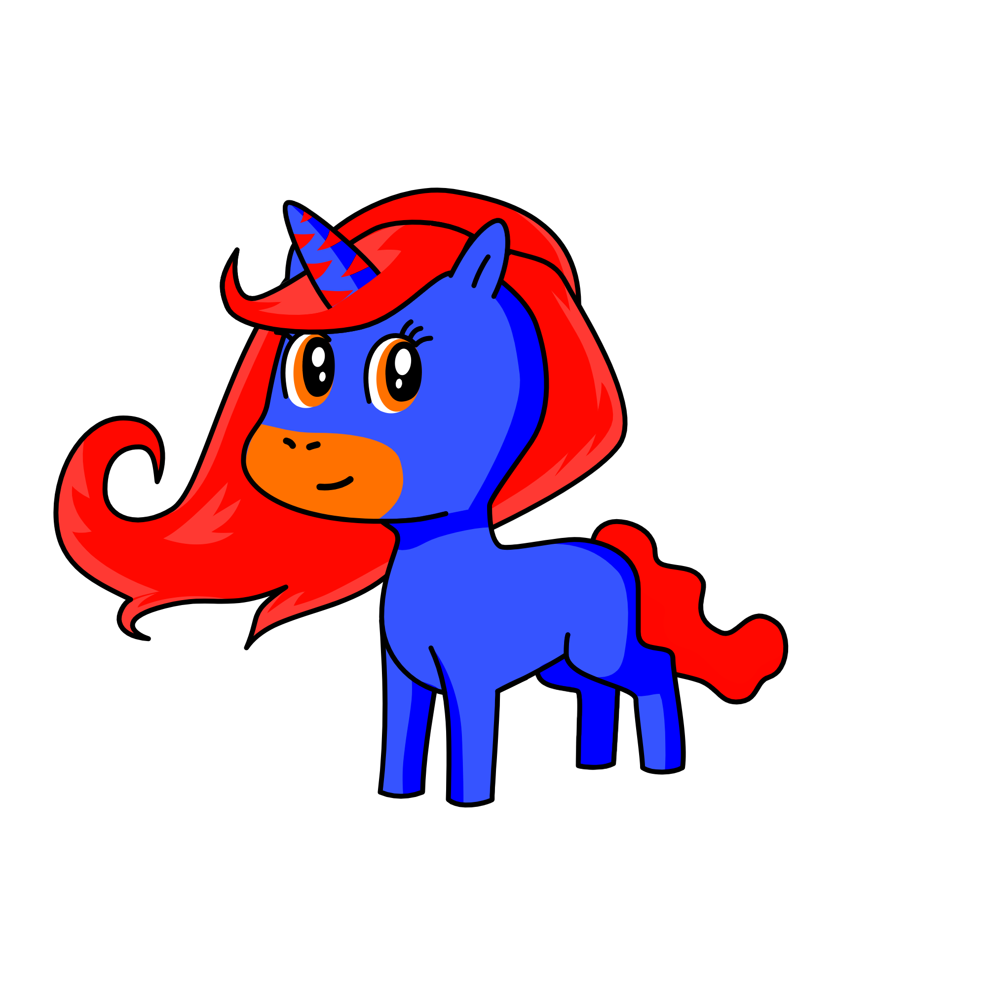 woodpecker, the unicorn
