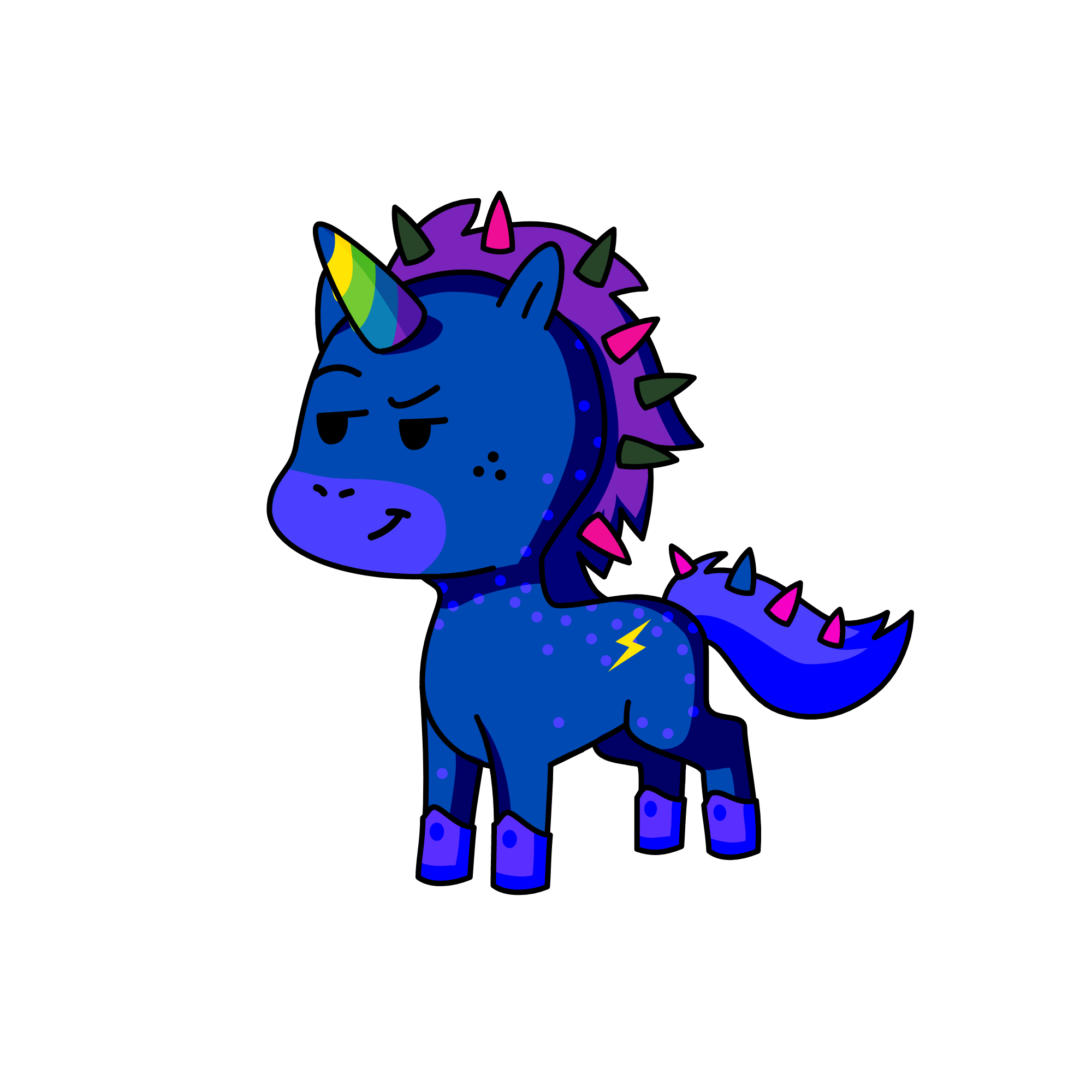 Rock, the unicorn