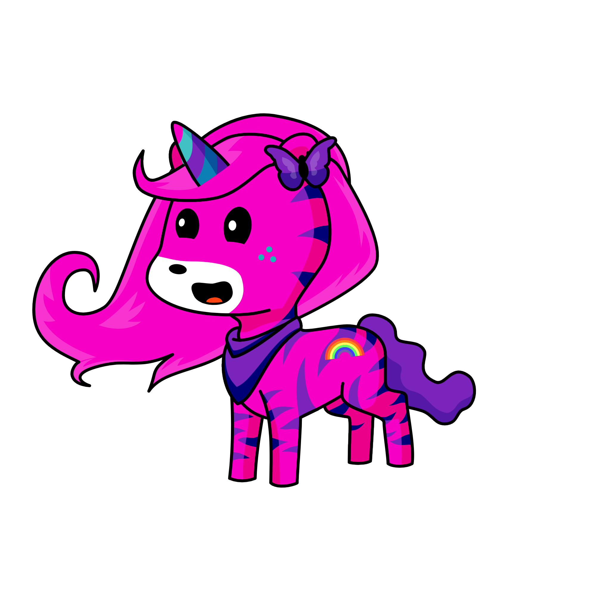 Angela, the unicorn