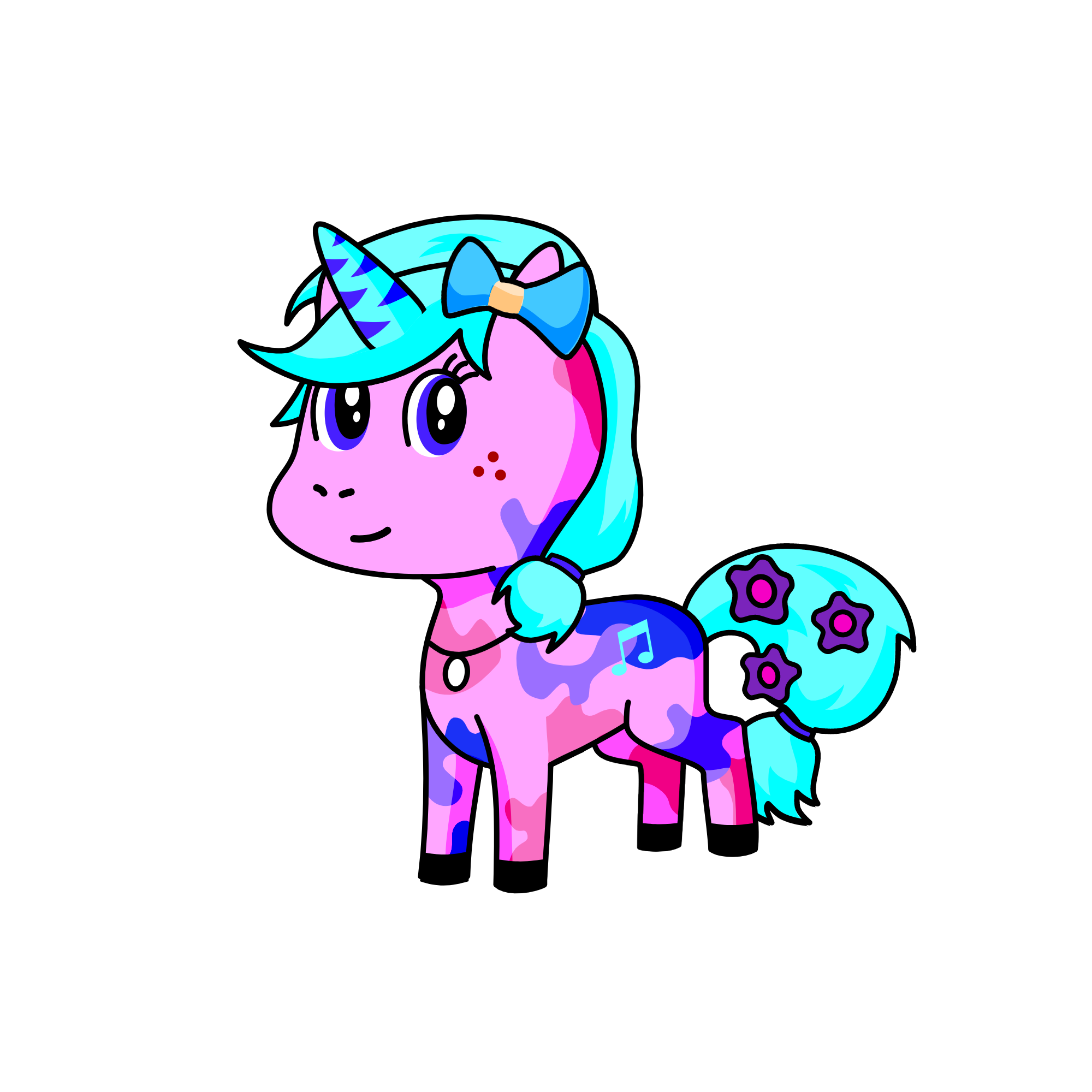 Sparkle Cloud Chaser, the unicorn