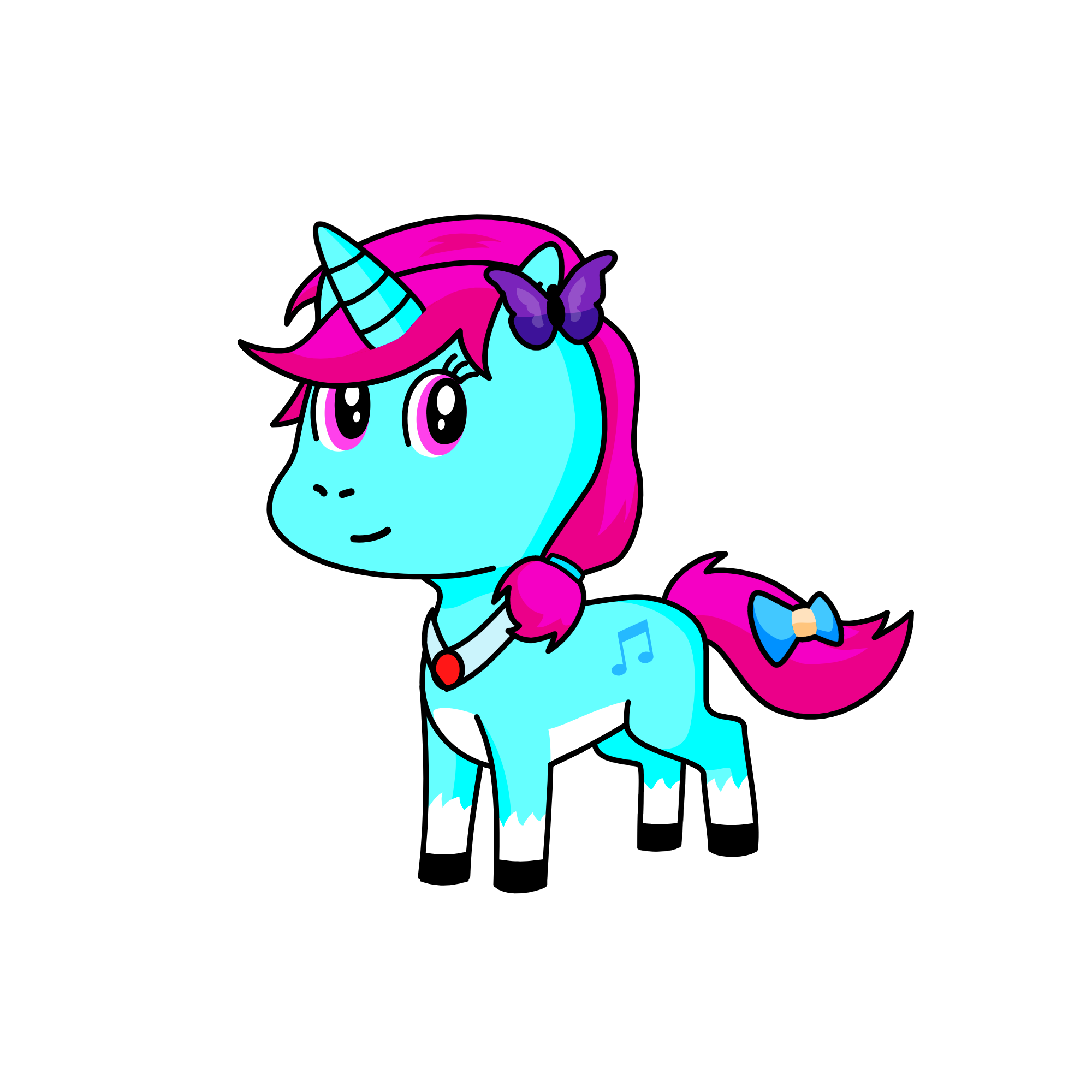 Sparkle Cloud Chaser, the unicorn