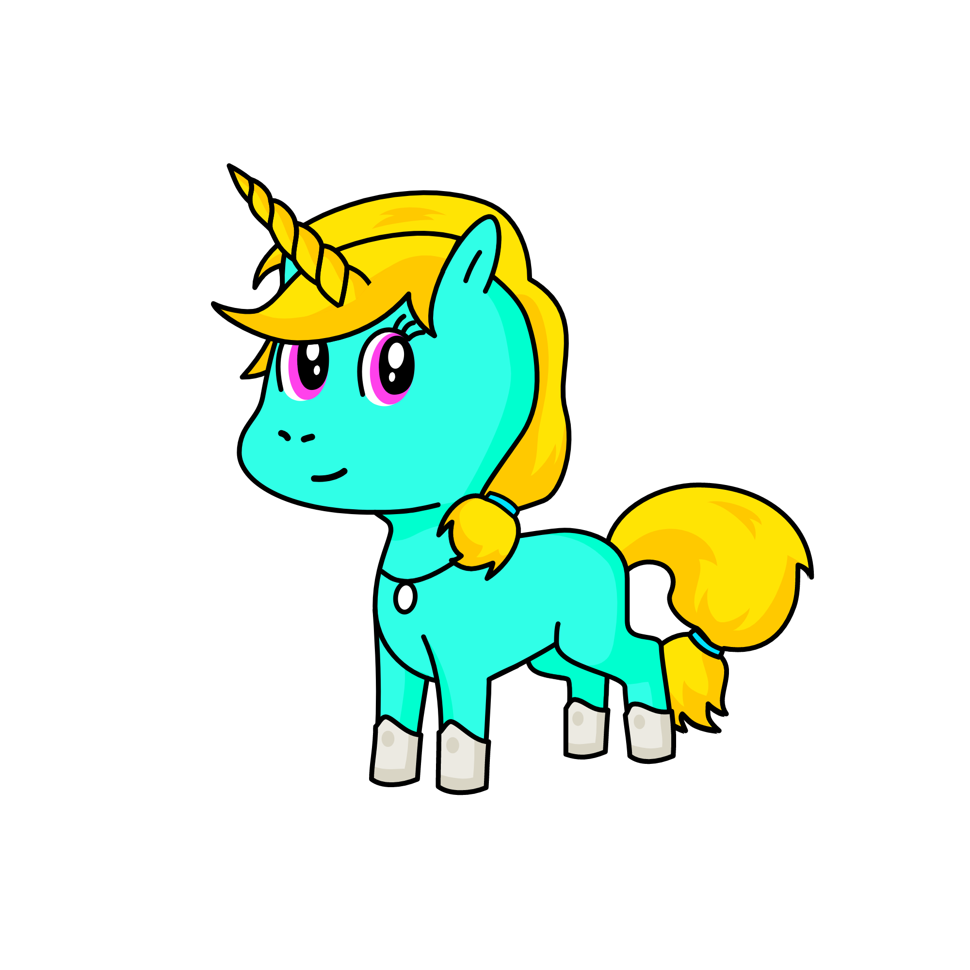 smurficorn, the unicorn