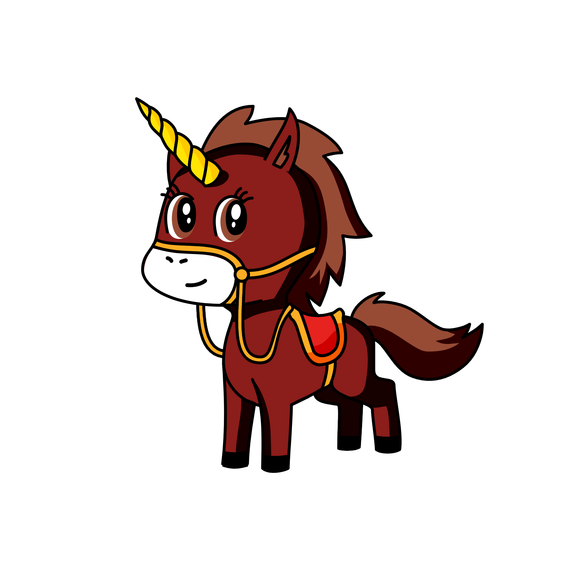 Goldie, the unicorn