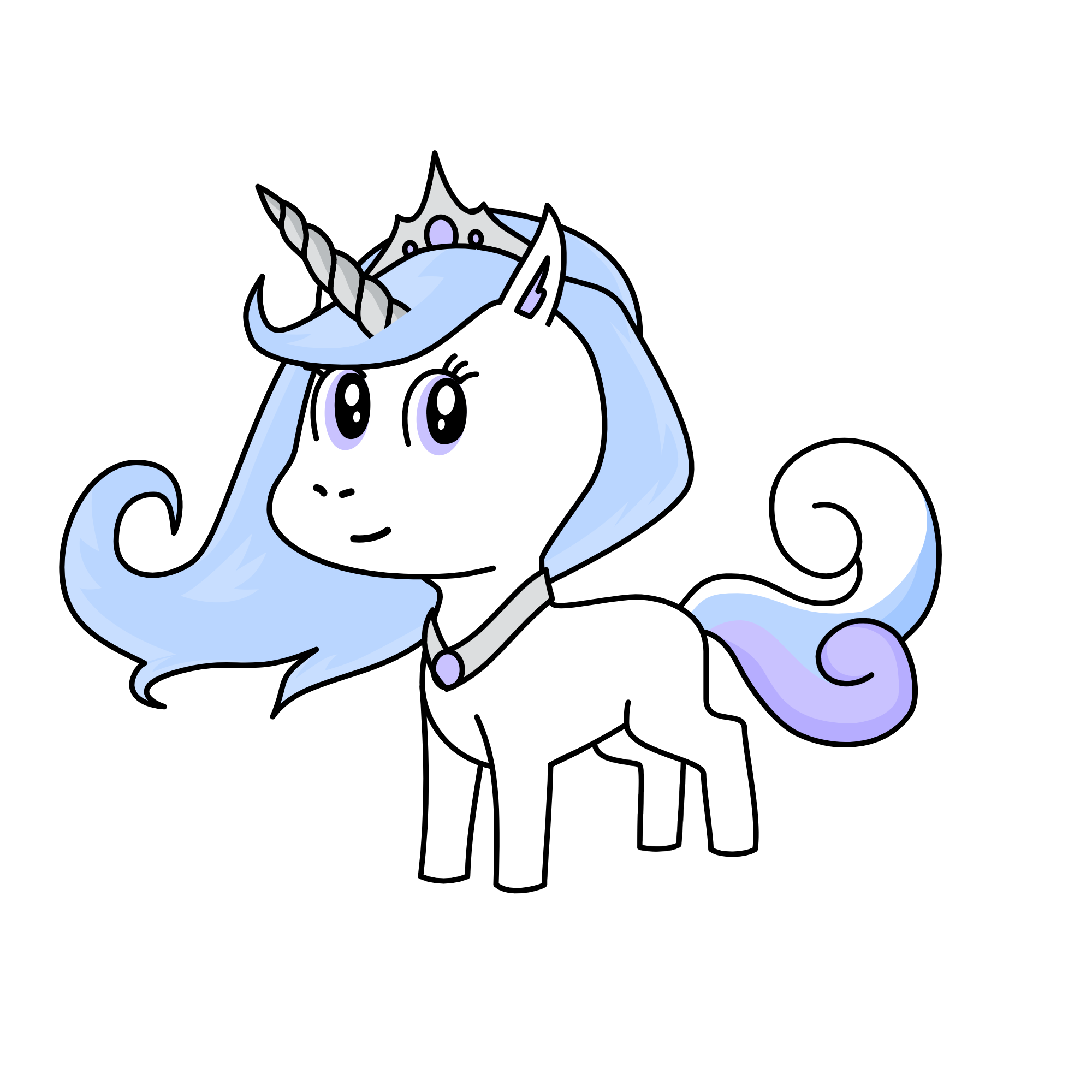 Crystal, the unicorn