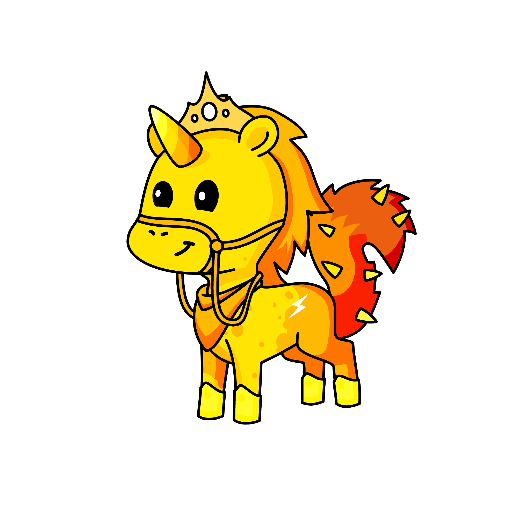 fire, the unicorn