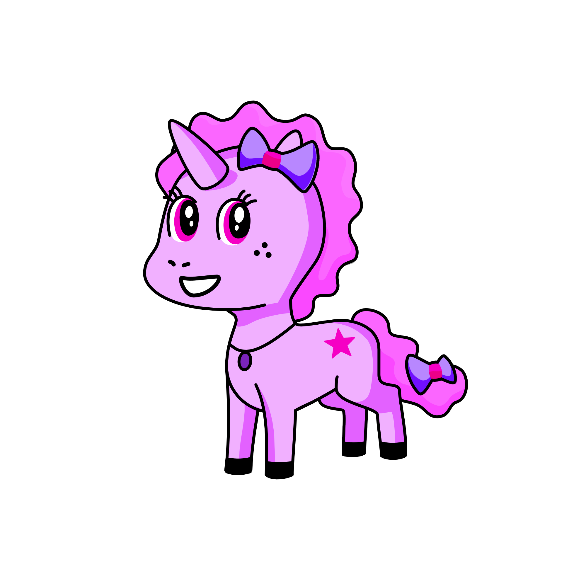 pinkie pie, the unicorn