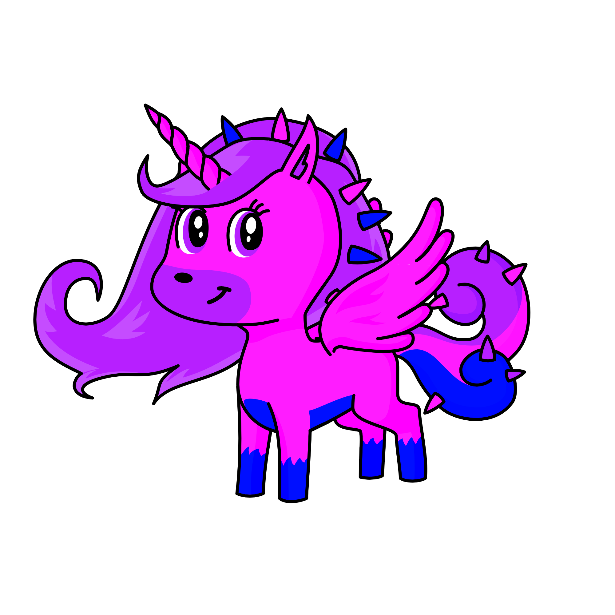 Candy smash, the unicorn
