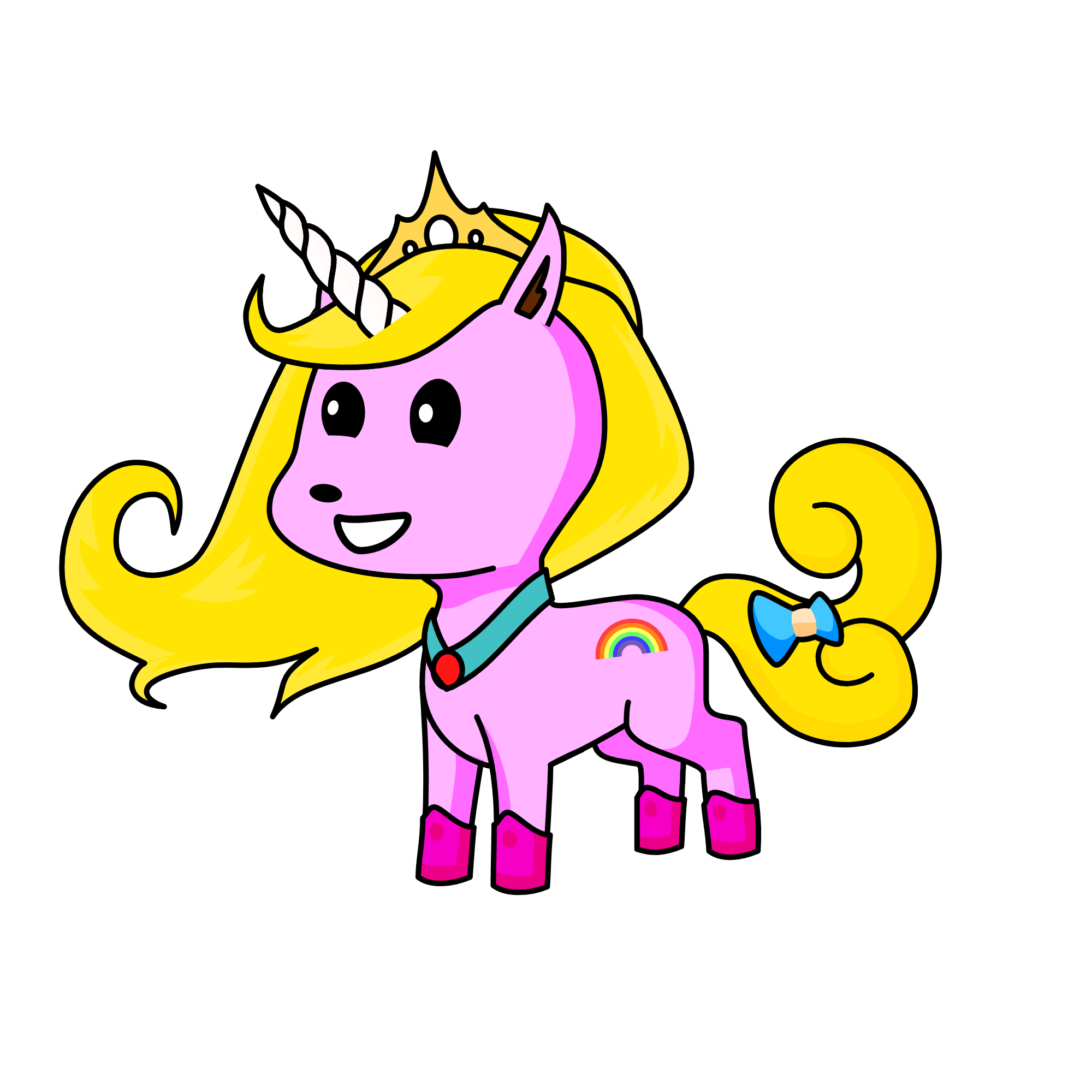The One and Only Queen of the Unicorns, the unicorn
